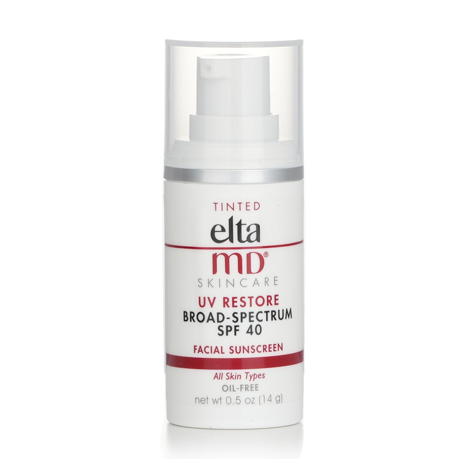 ELTAMD - UV Restore Physical Facial Sunscreen SPF 40 - Tinted (Miniature) 2641 14g/0.5oz