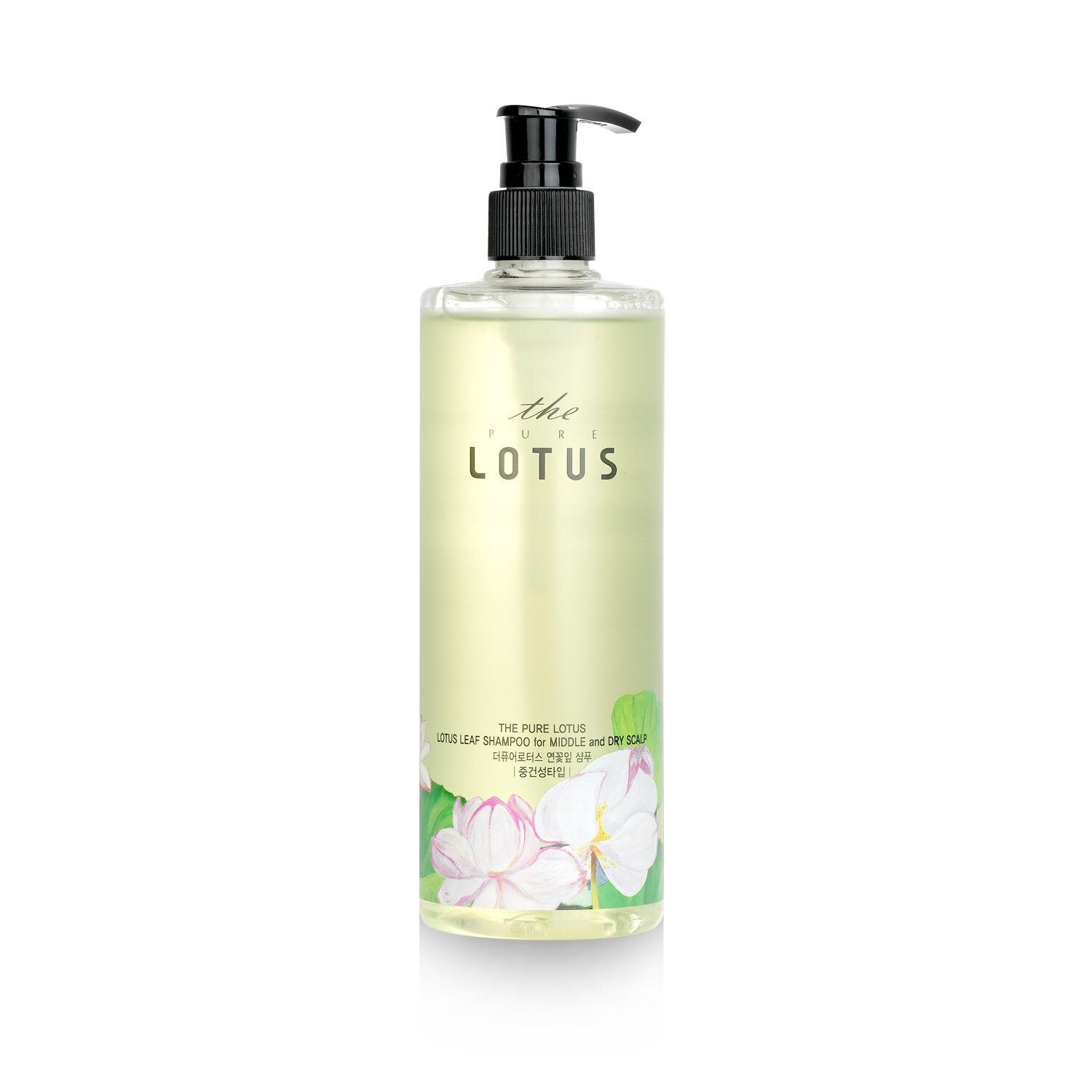 THE PURE LOTUS - Lotus Leaf Shampoo - For Middle & Dry Scalp 202863 420ml