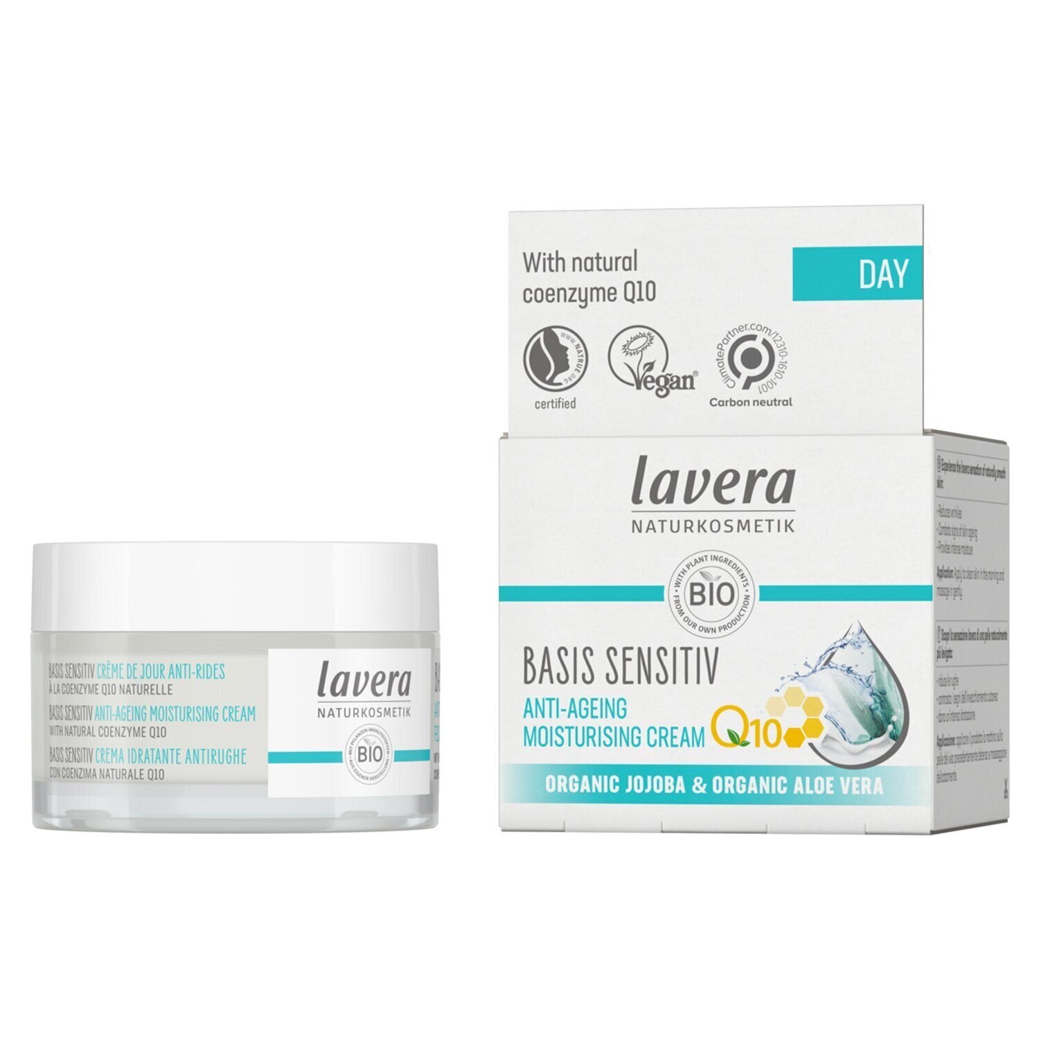 LAVERA - Basis Sensitiv Moisturizing Cream Q10 111003 / 638321 50ml/1.6oz