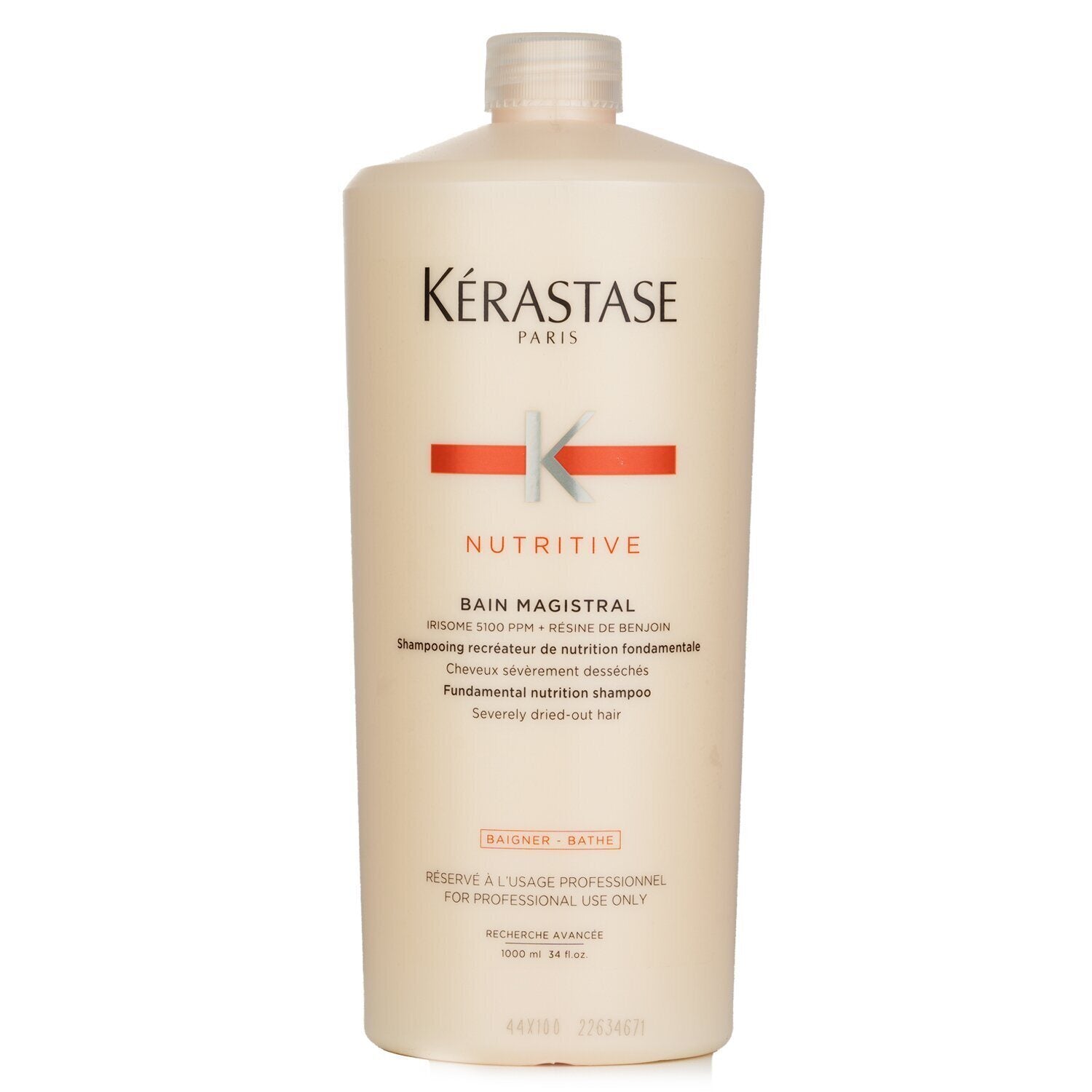 Kerastase - Nutritive Bain Magistral Fundamental Nutrition Shampoo (Severely Dried-Out Hair) - 1000ml/33.8oz