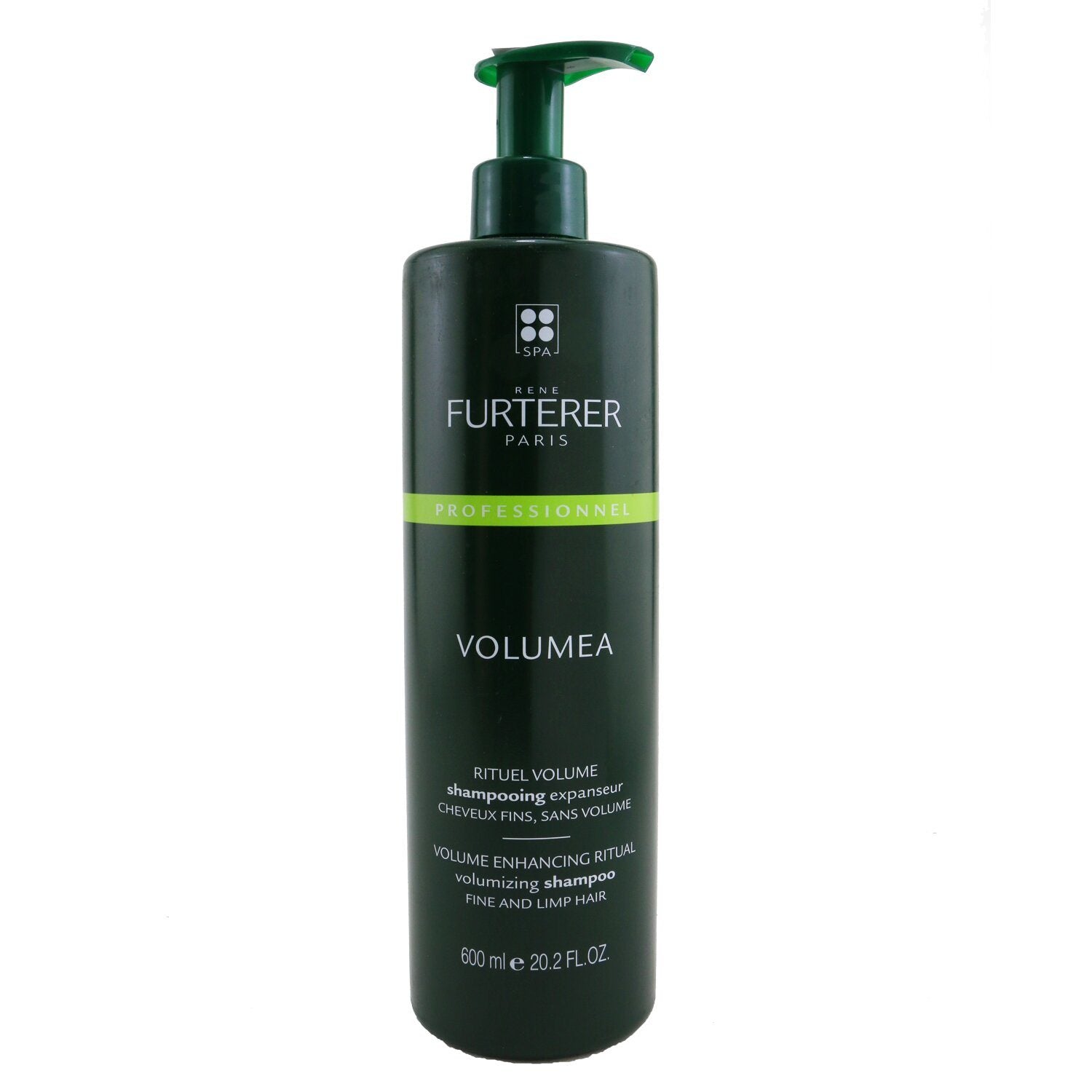 Rene Furterer - Volumea Volume Enhancing Ritual Volumizing Shampoo - Fine and Limp Hair (Salon Product) - 600ml/20.2oz