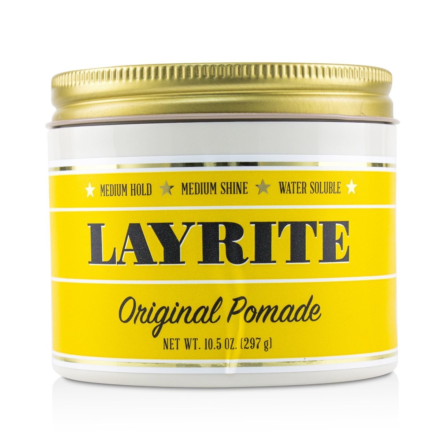 LAYRITE - Original Pomade (Medium Hold, Medium Shine, Water Soluble) 297g/10.5oz