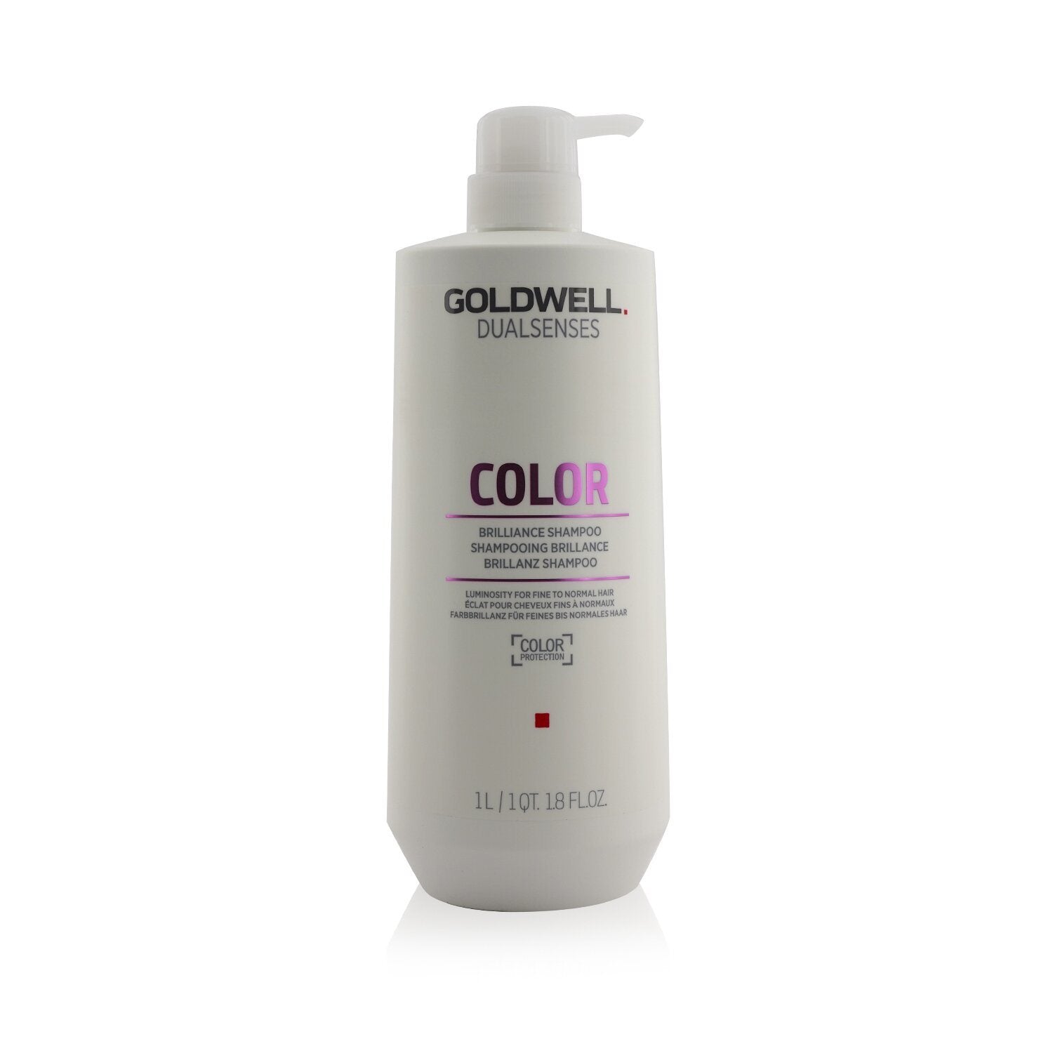 GOLDWELL - Dual Senses Color Brilliance Shampoo (Luminosity For Fine to Normal Hair) 1000ml/33.8oz