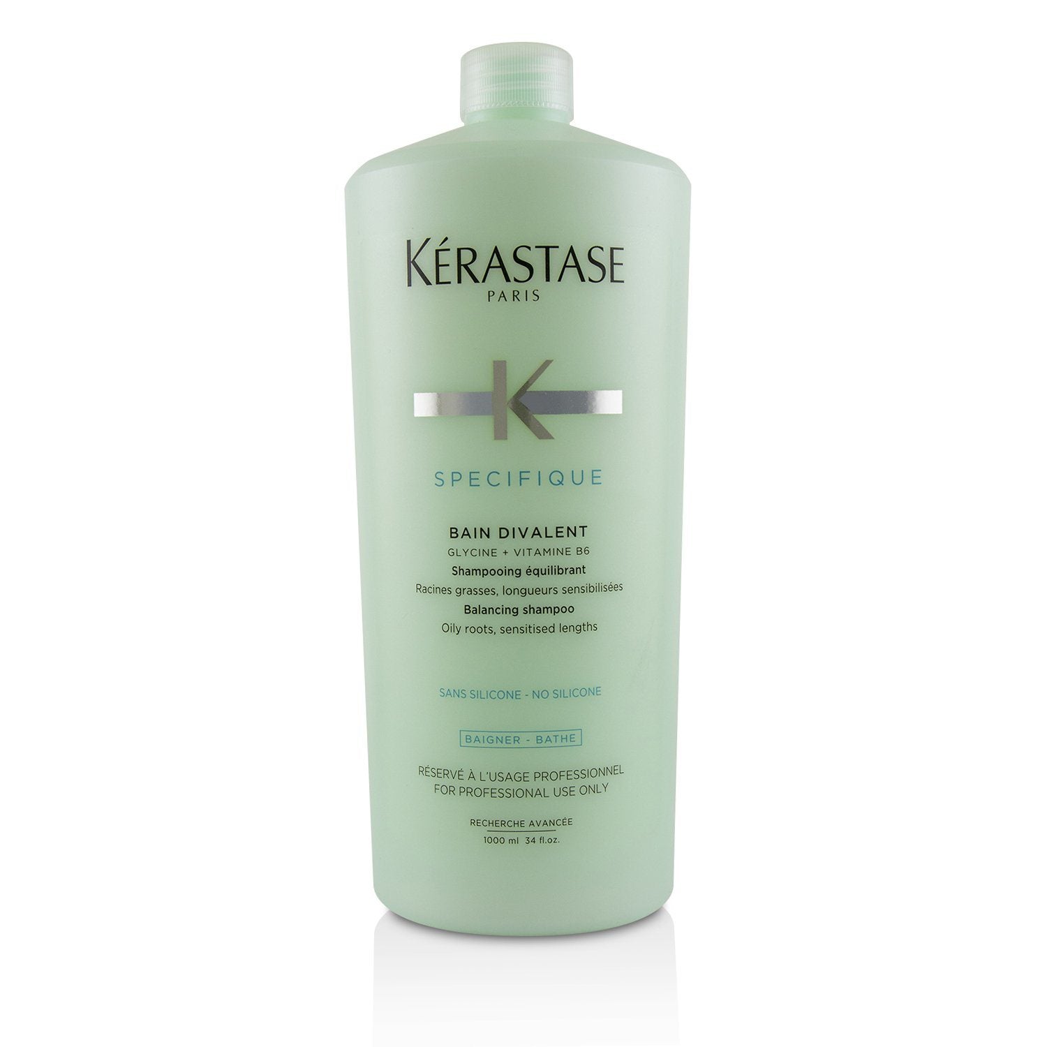 KERASTASE - Specifique Bain Divalent Balancing Shampoo (Oily Roots, Sensitised Lengths) E0481800 1000ml/34oz