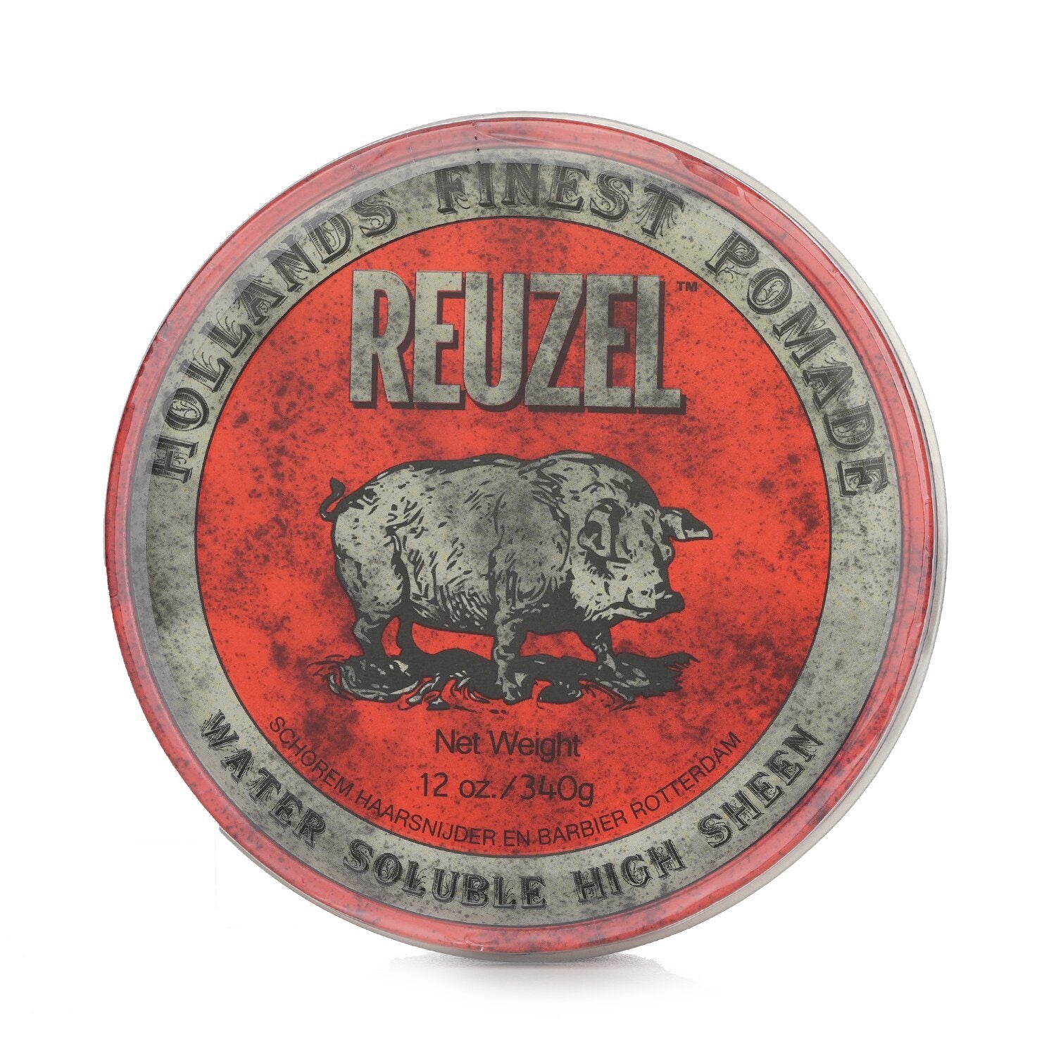 REUZEL - Red Pomade (Water Soluble, High Sheen)  REU005 340g/12oz