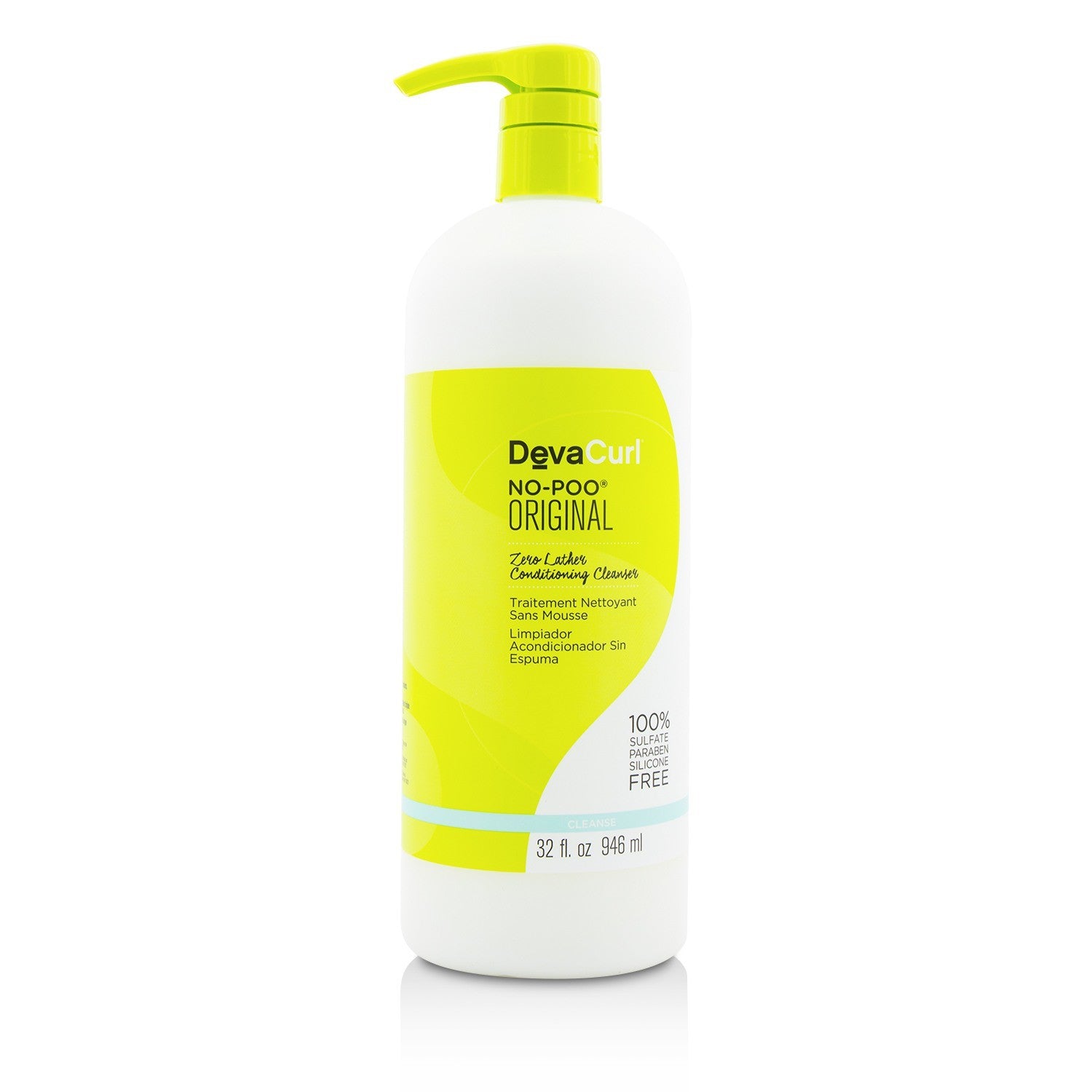 DEVACURL - No-Poo Original (Zero Lather Conditioning Cleanser - For Curly Hair) 10132 946ml/32oz