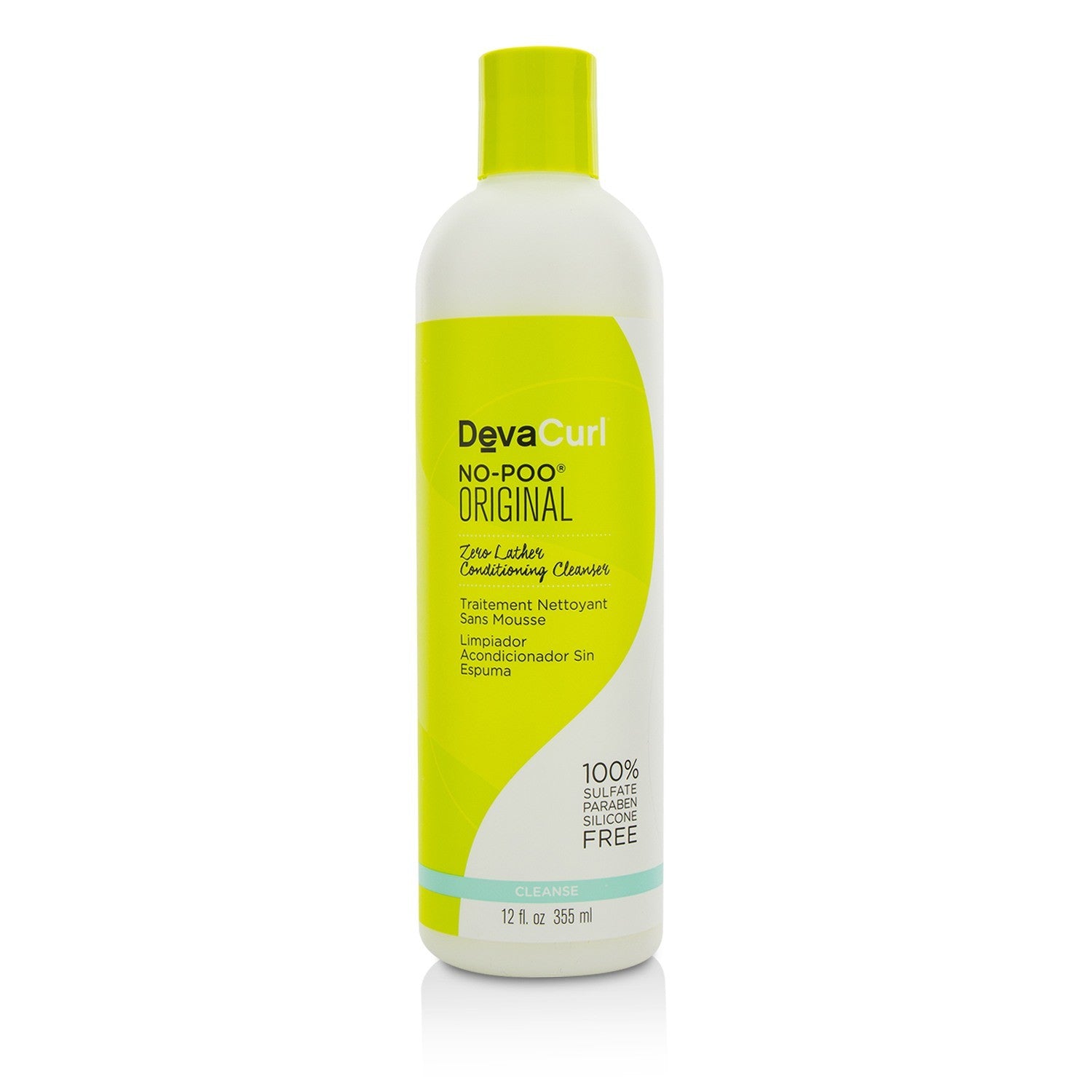 DEVACURL - No-Poo Original (Zero Lather Conditioning Cleanser - For Curly Hair) 10112 355ml/12oz