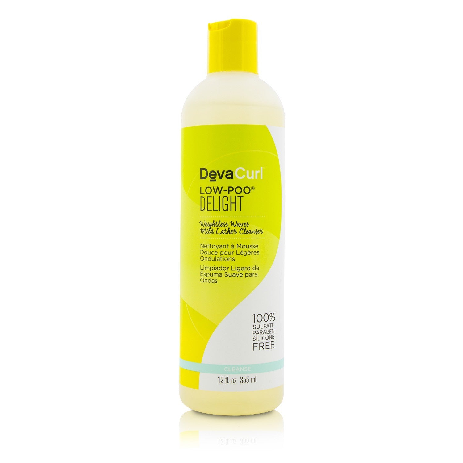 DEVACURL - Low-Poo Delight (Weightless Waves Mild Lather Cleanser - For Wavy Hair) 11212 355ml/12oz