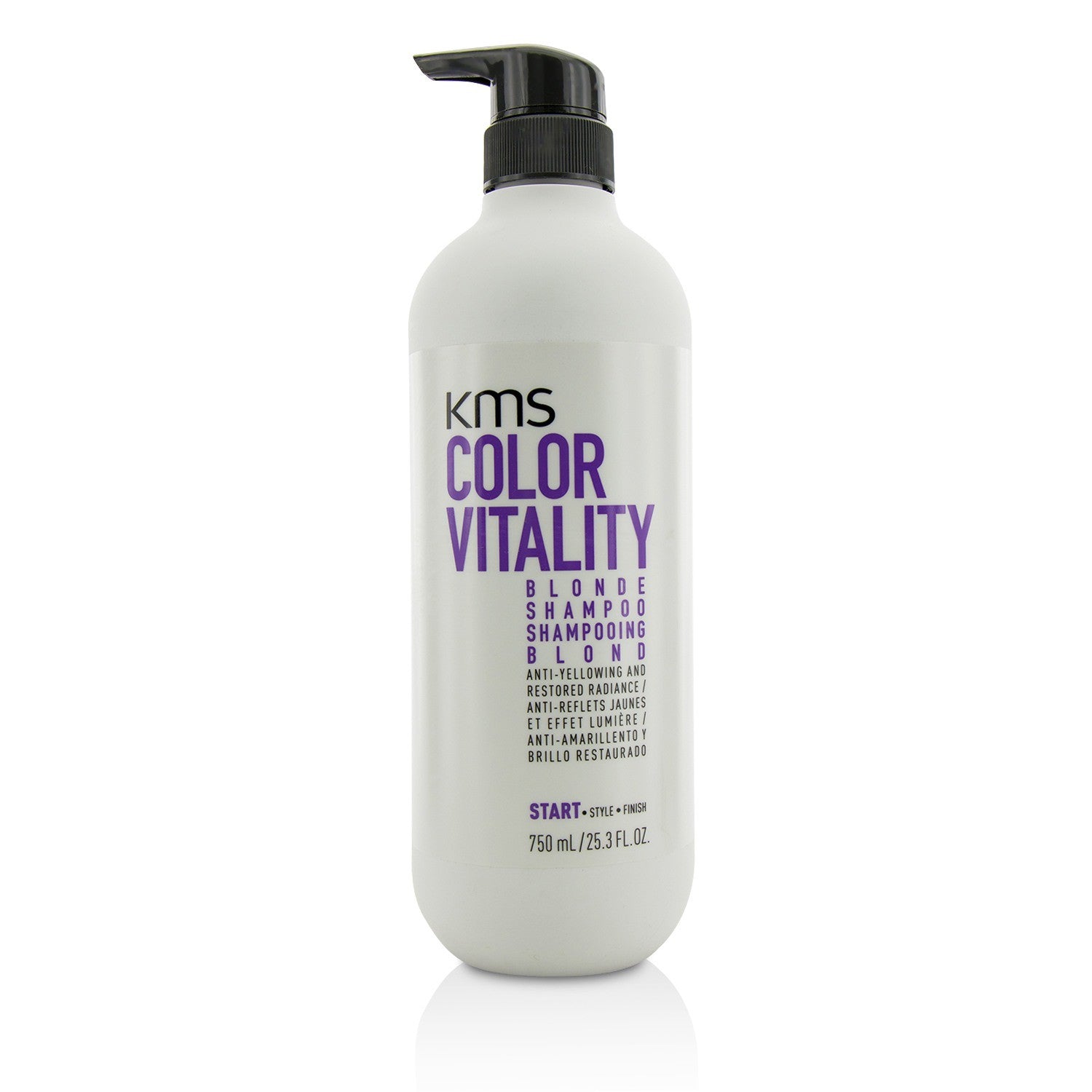 KMS CALIFORNIA - Color Vitality Blonde Shampoo (Anti-Yellowing and Restored Radiance) 152006 750ml/25.3oz