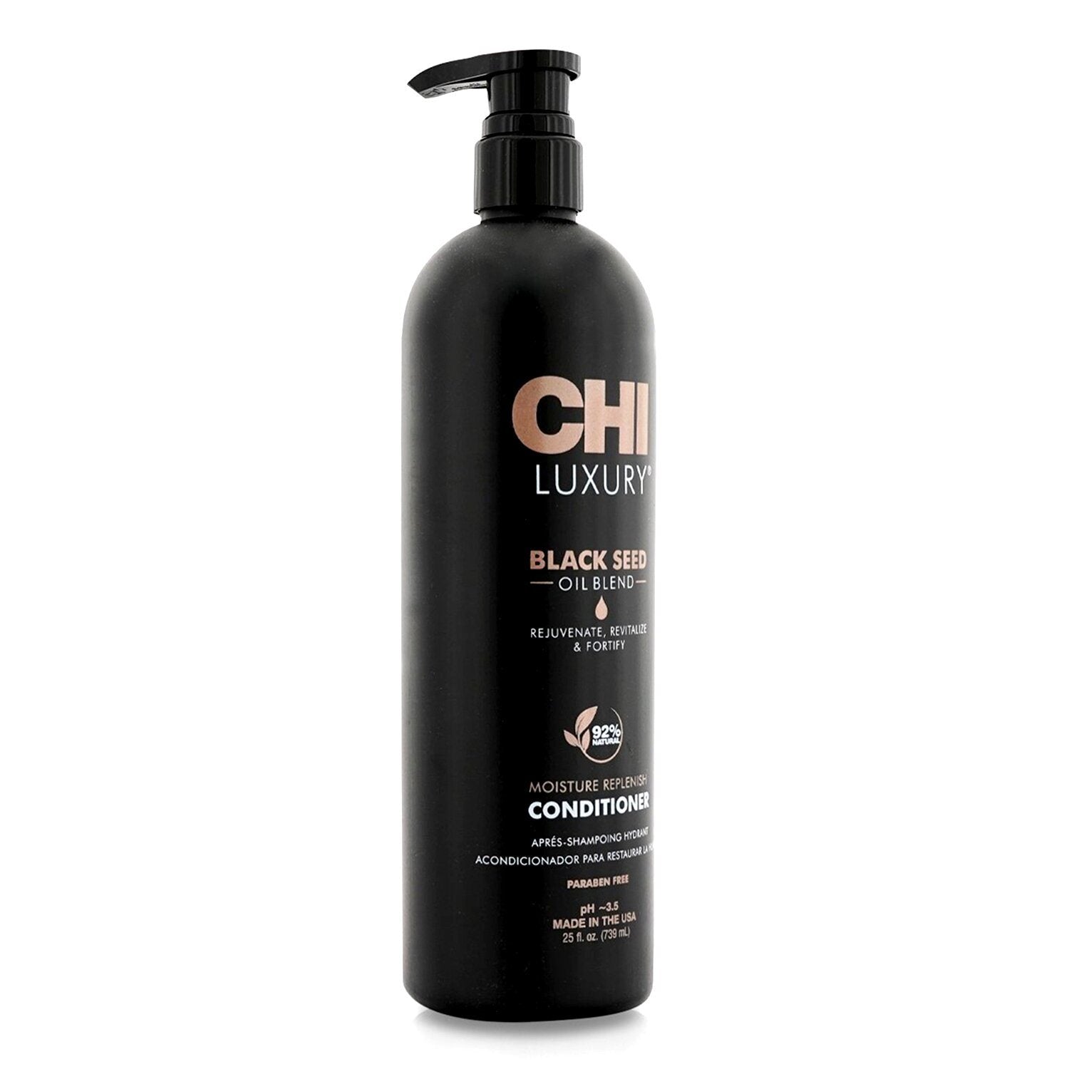 CHI - Luxury Black Seed Oil Moisture Replenish Conditioner  CHILC25 739ml/25oz