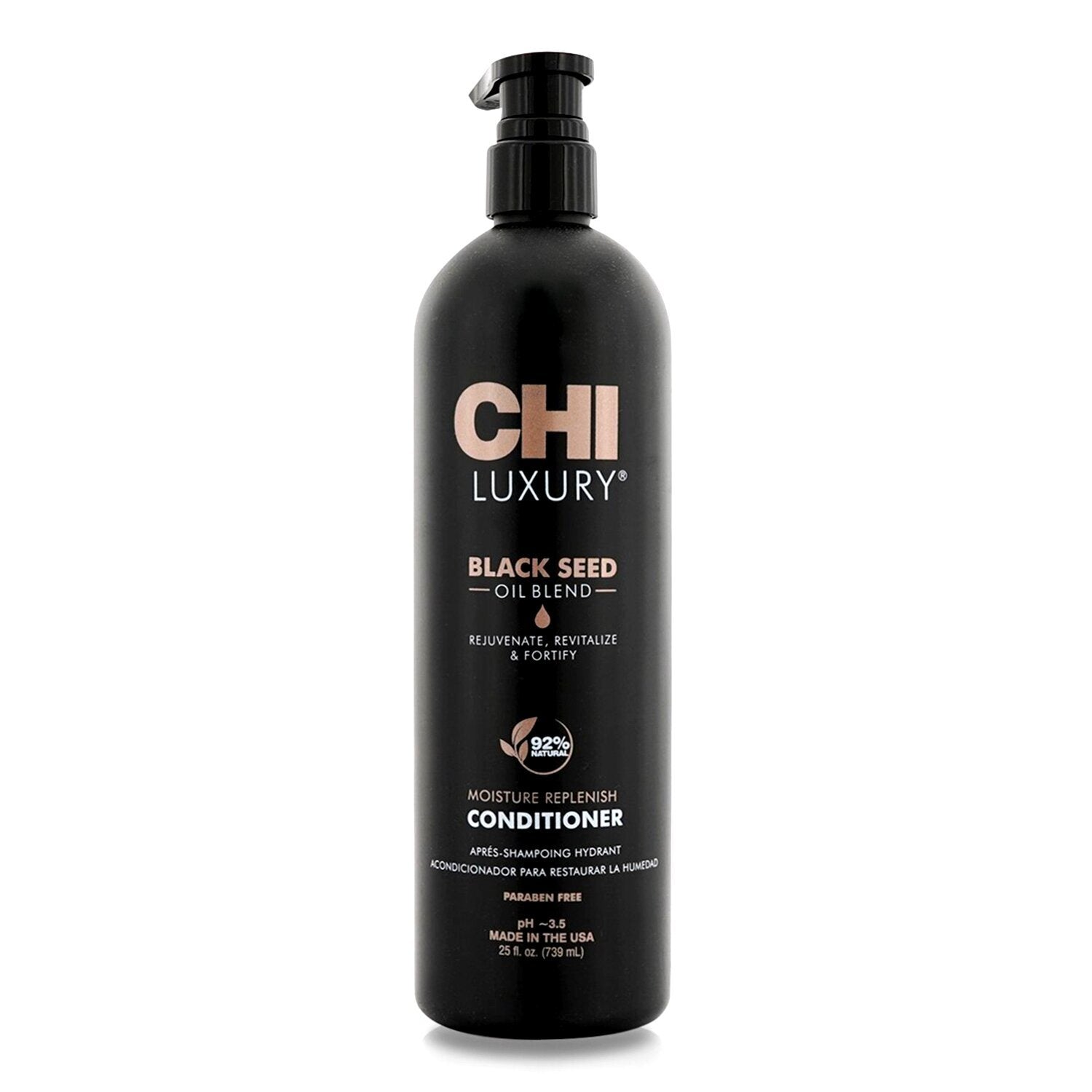 CHI - Luxury Black Seed Oil Moisture Replenish Conditioner  CHILC25 739ml/25oz