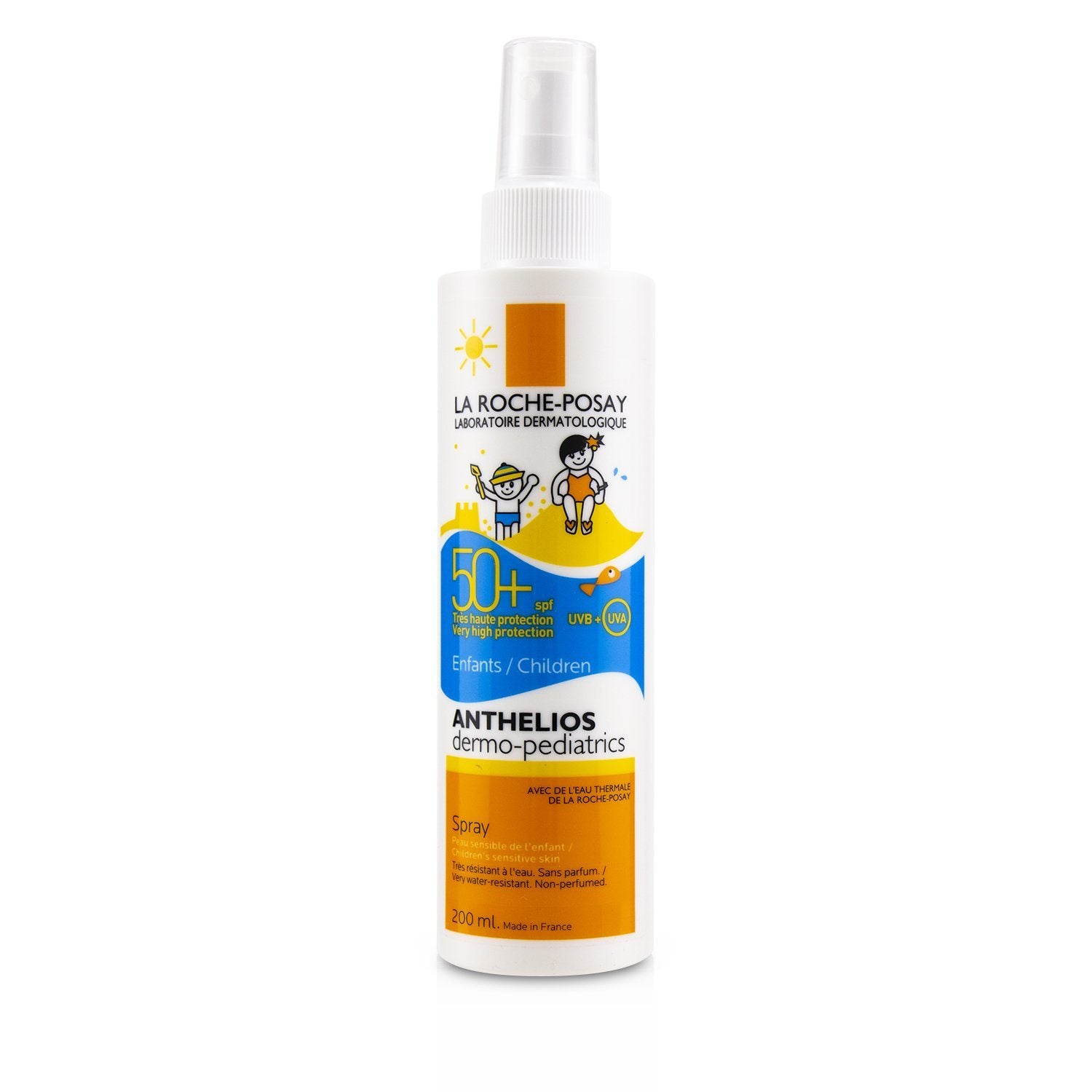 LA ROCHE POSAY - Anthelios Children Sun Spray SPF 50+ - Non-Perfumed (Water Resistant) M4645920/3337872413414 200ml/6.7oz