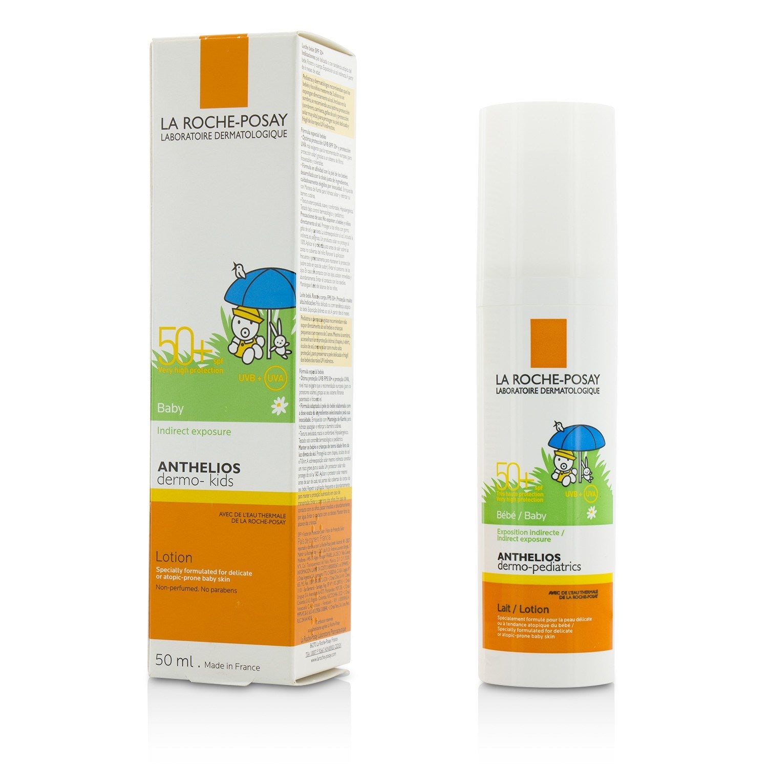 LA ROCHE POSAY - Anthelios Dermo-Kids Baby Lotion SPF50+ (Specially Formulated for Babies) 419904 50ml/1.7oz