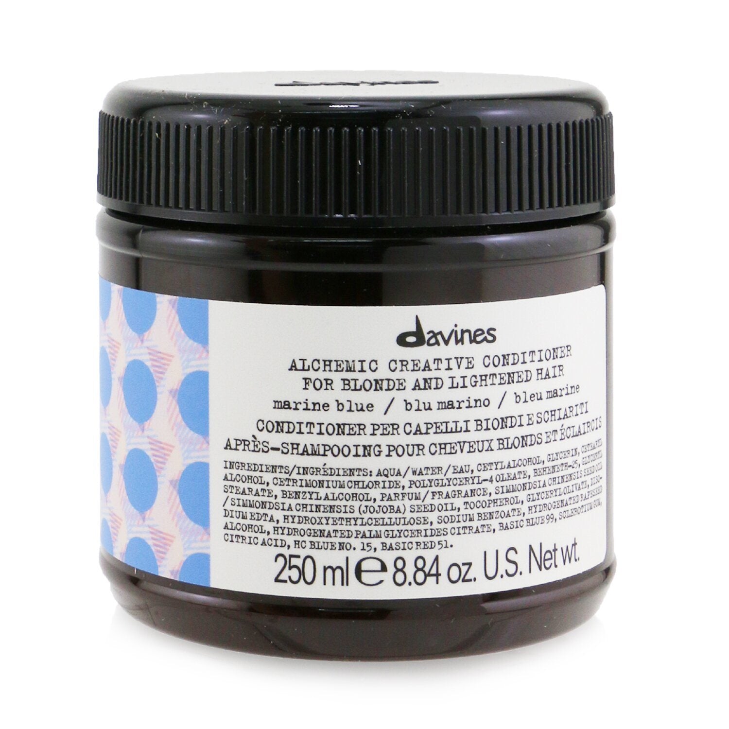 DAVINES - Alchemic Creative Conditioner - # Marine Blue (For Blonde and Lightened Hair) 250ml/8.84oz