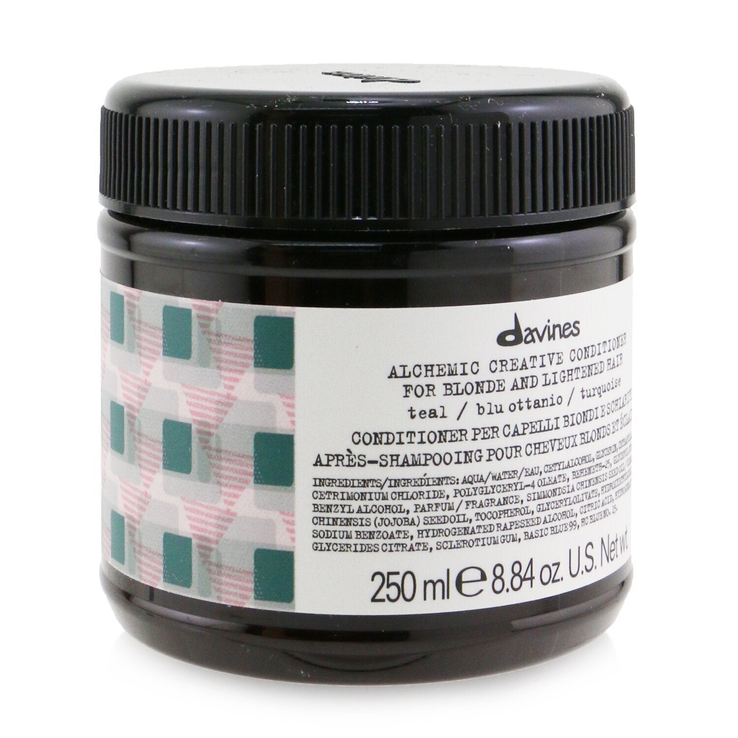 DAVINES - Alchemic Creative Conditioner - # Teal (For Blonde and Lightened Hair) 250ml/8.84oz