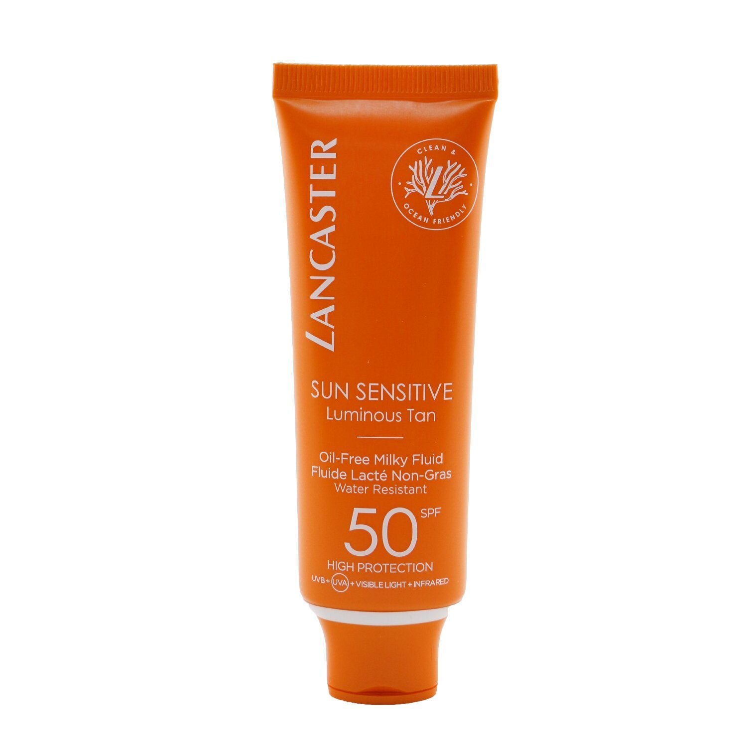 LANCASTER - Sun Sensitive Luminous Tan - Oil-Free Milky Fluid SPF50 295396 50ml/1.6oz