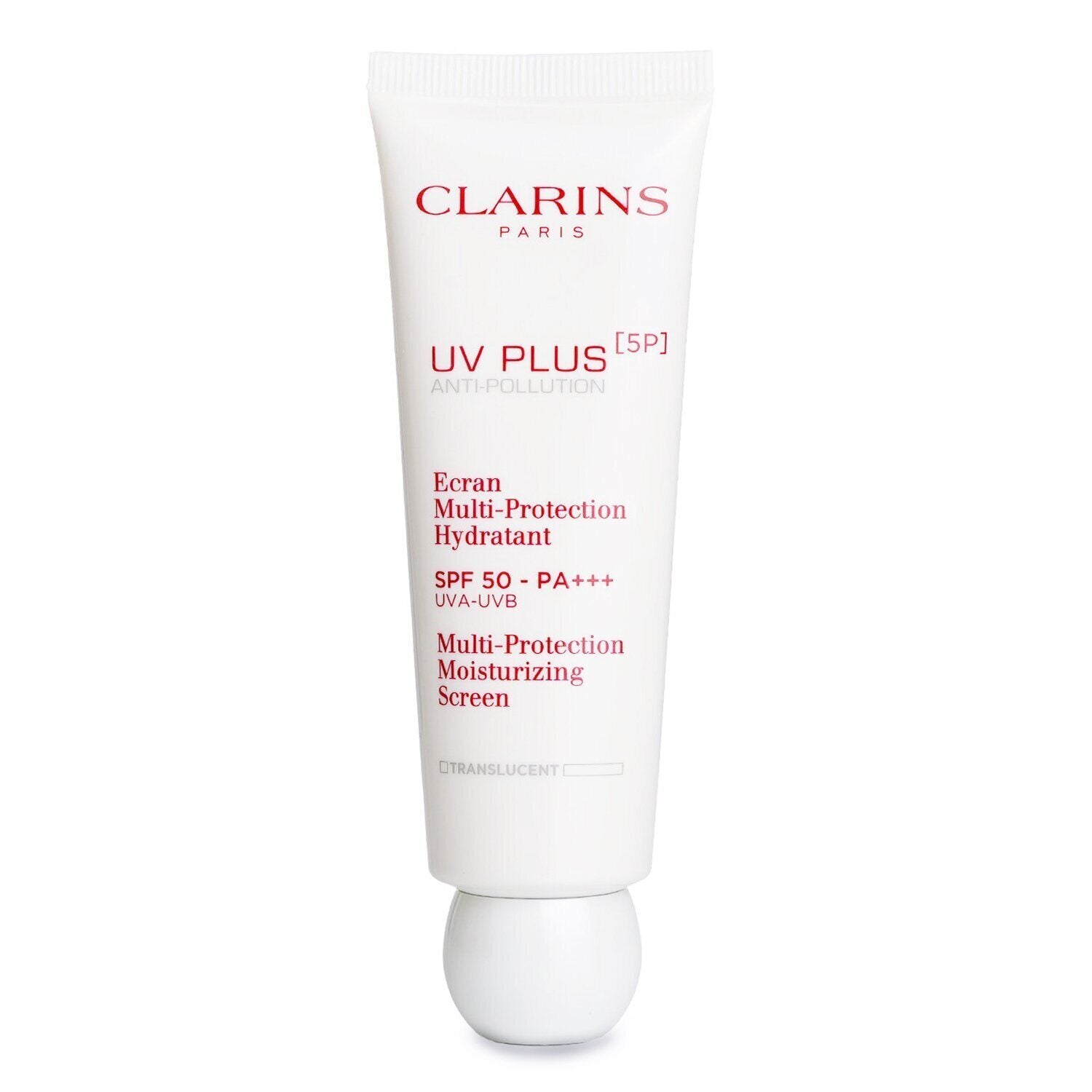 CLARINS - UV Plus [5P] Anti-Pollution Multi-Protection Moisturizing Screen SPF 50 - Translucent 42406/80071266 50ml/1.6oz