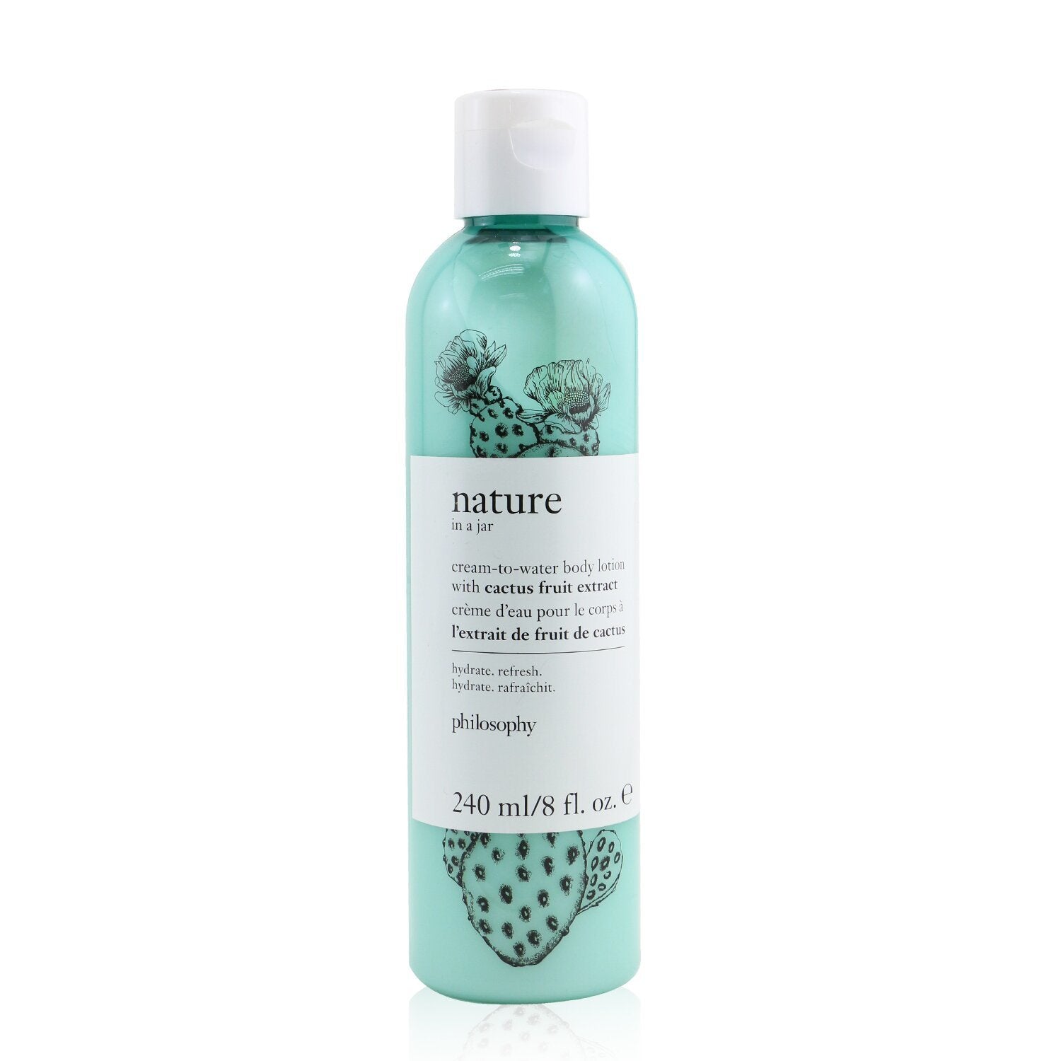 PHILOSOPHY - Nature In A Jar Cream-To-Water Body Lotion With Cactus Fruit Extract 376975 240ml/8oz