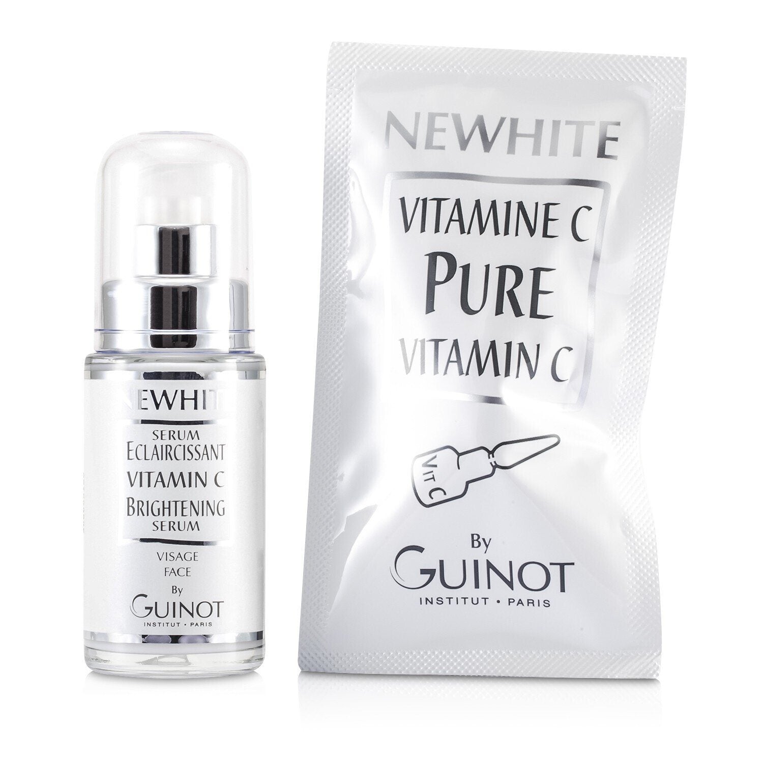 Newhite Vitamin C Brightening Serum (Brightening Serum 23.5ml/0.8oz + Pure Vitamin C 1.5g/0.05oz)