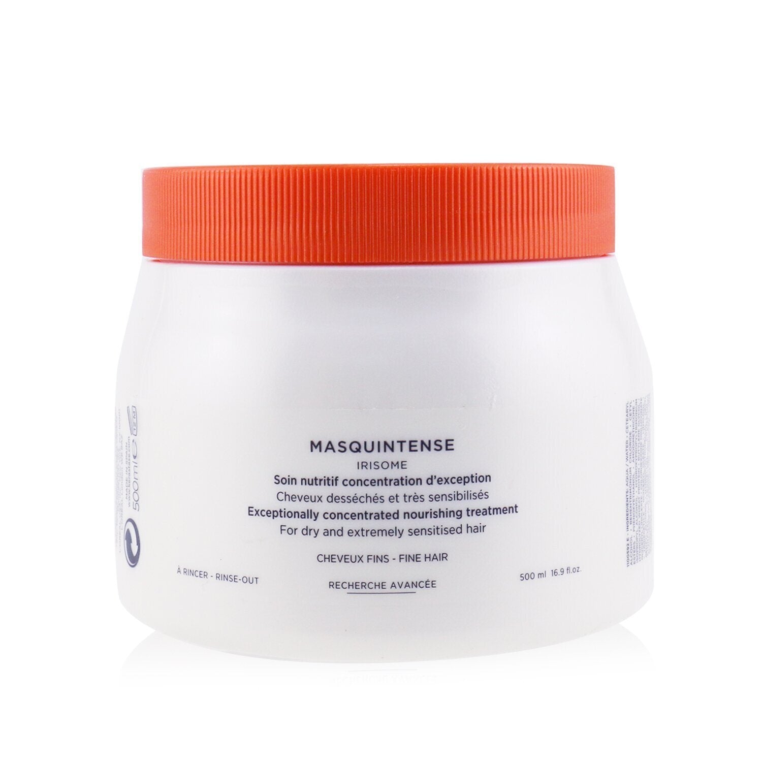 Nutritive Masquintense Exceptionally Concentrated Nourishing Treatment (For Dry &amp; Extremely Sensitised - Fine Hair)