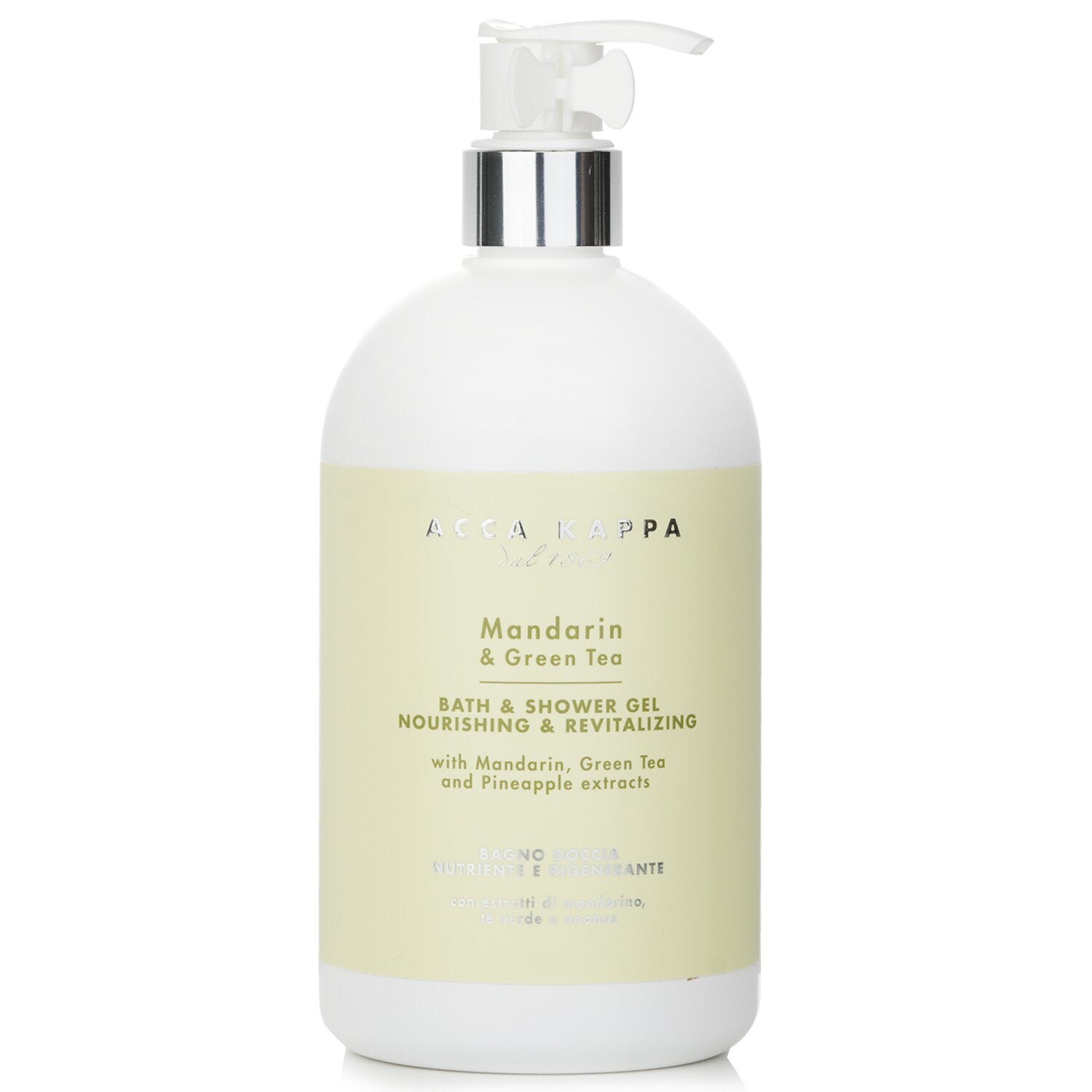 ACCA KAPPA - Mandarin & Green Tea Bath & Shower Gel 026342 500ml/17oz