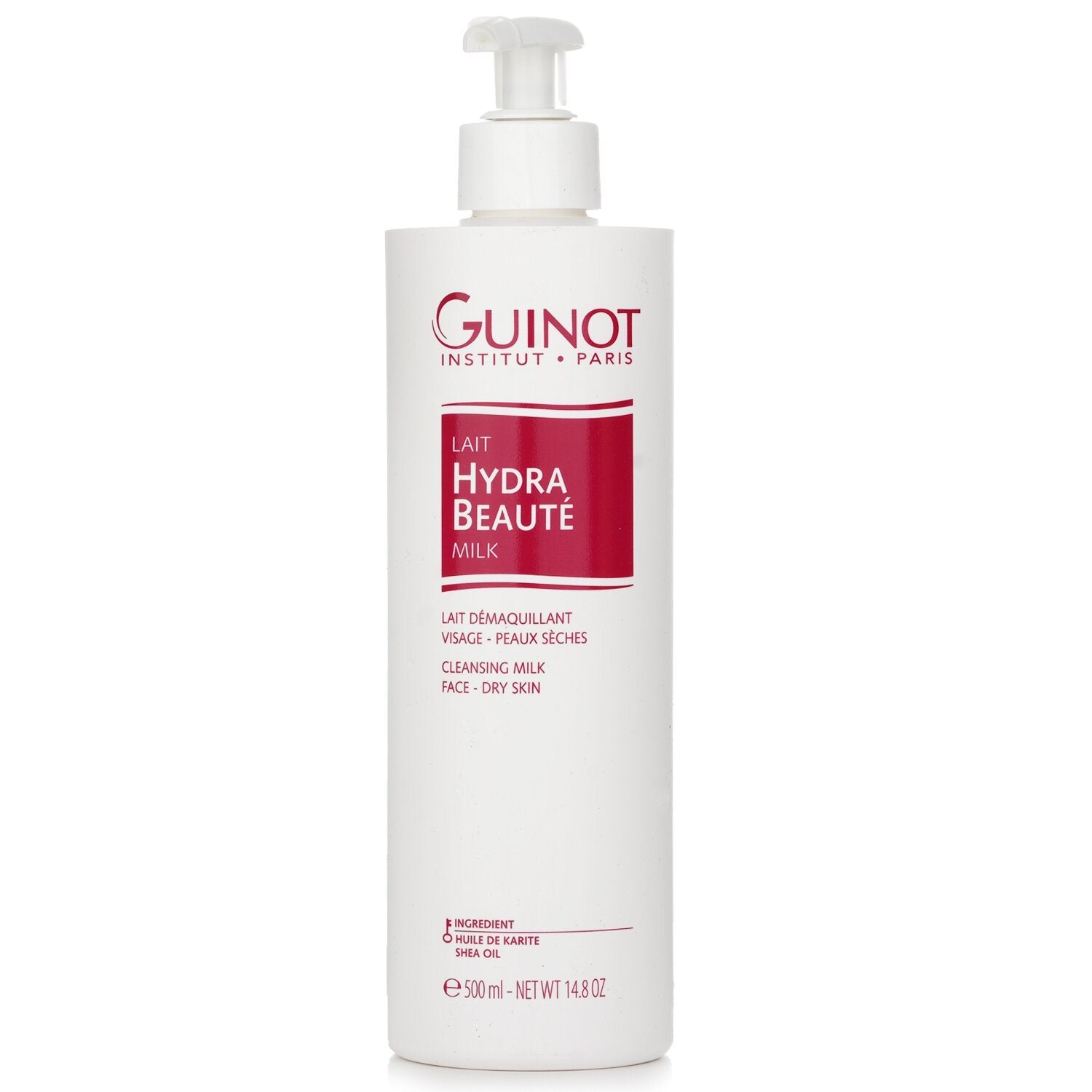 GUINOT - Hydra Beaute Cleansing Milk (For Dry Skin) 403029 500ml/14.8oz