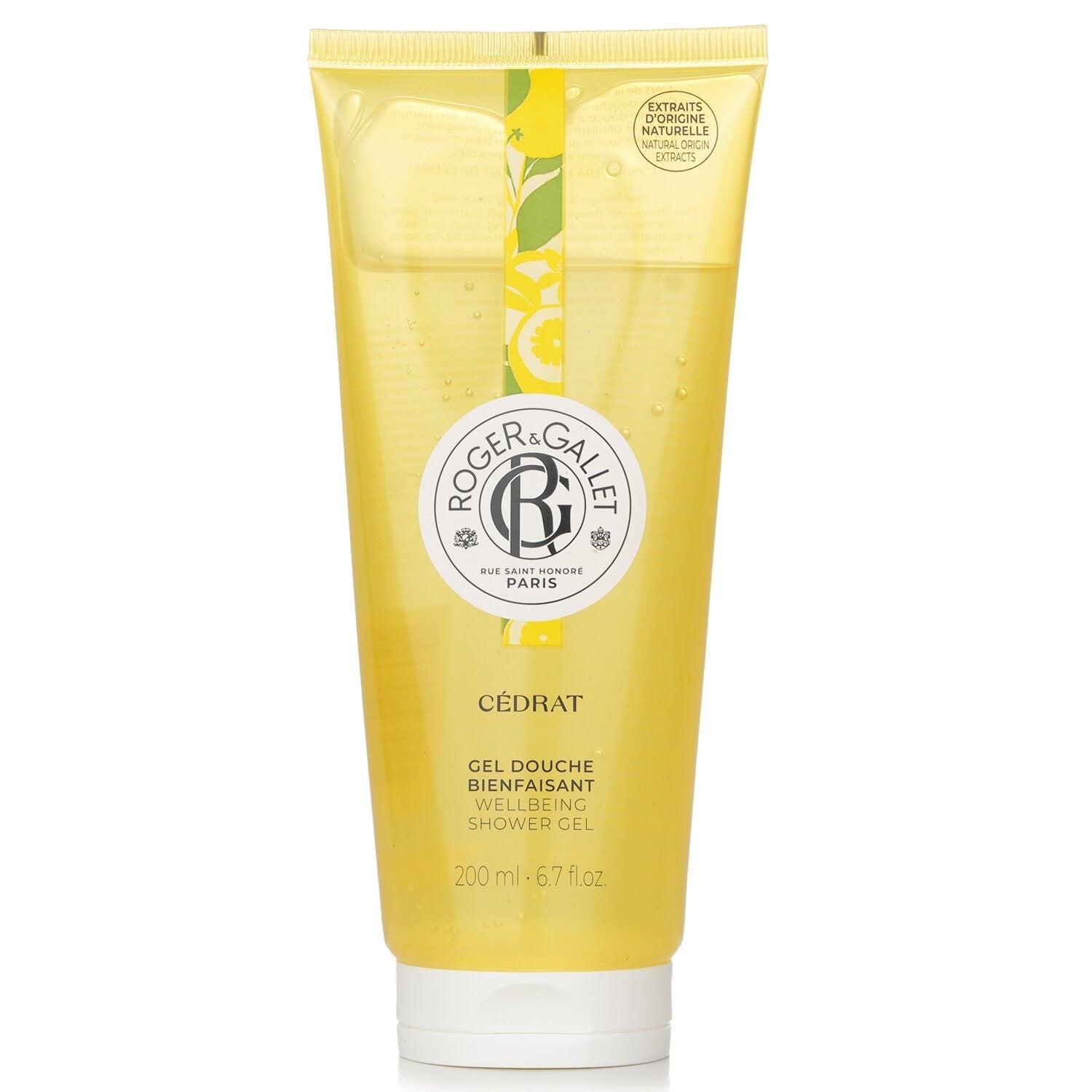 ROGER & GALLET - Cedrat Wellbeing Shower Gel 908041 200ml/6.7oz