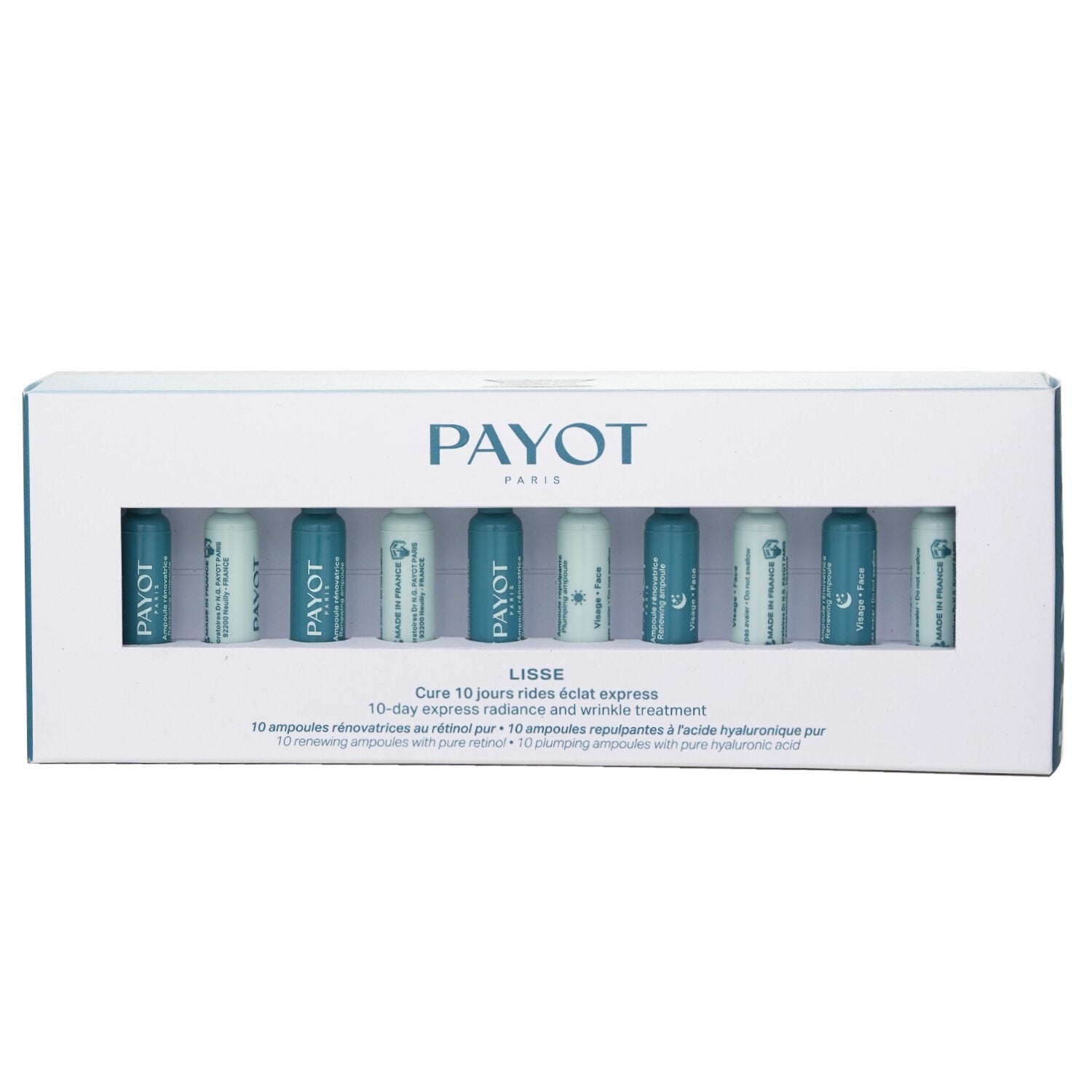 PAYOT - Lisse 10-Day Express Radiance and Wrinkle Treatment 583254 10x1ml/0.03oz