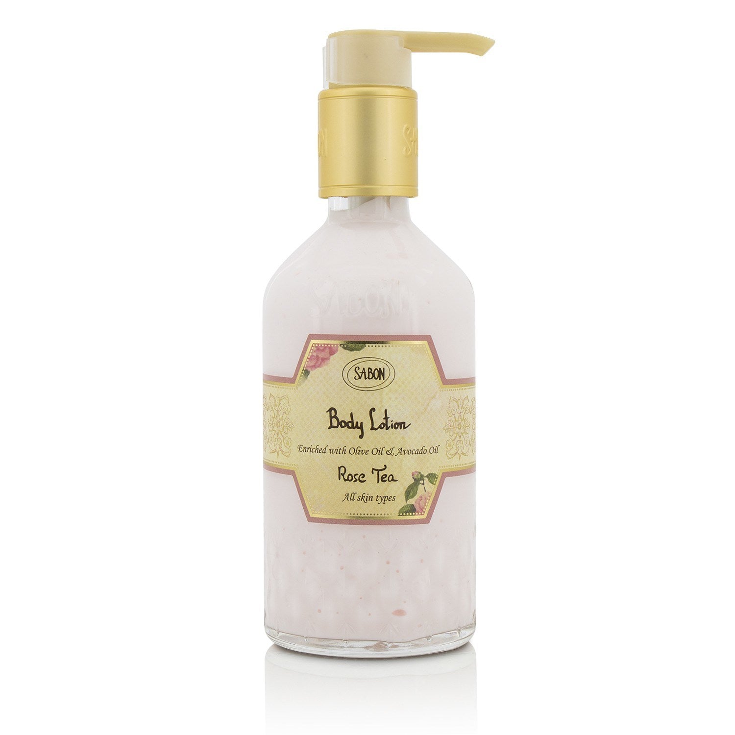 SABON - Body Lotion - Rose Tea (With Pump) 801024 200ml/7oz