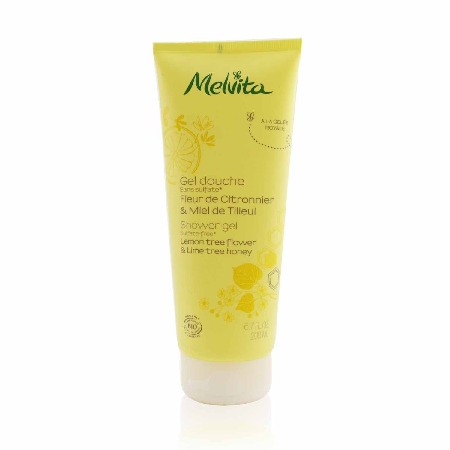 MELVITA - Lemon Tree Flower & Lime Tree Honey Shower Gel 038137 200ml/6.7oz