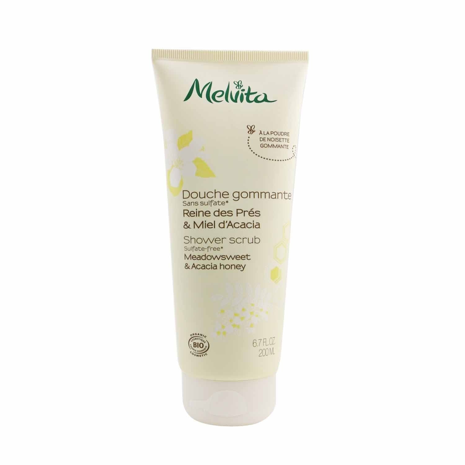 MELVITA - Meadowsweet & Acacia Honey Shower Scrub 041588 200ml/6.76oz