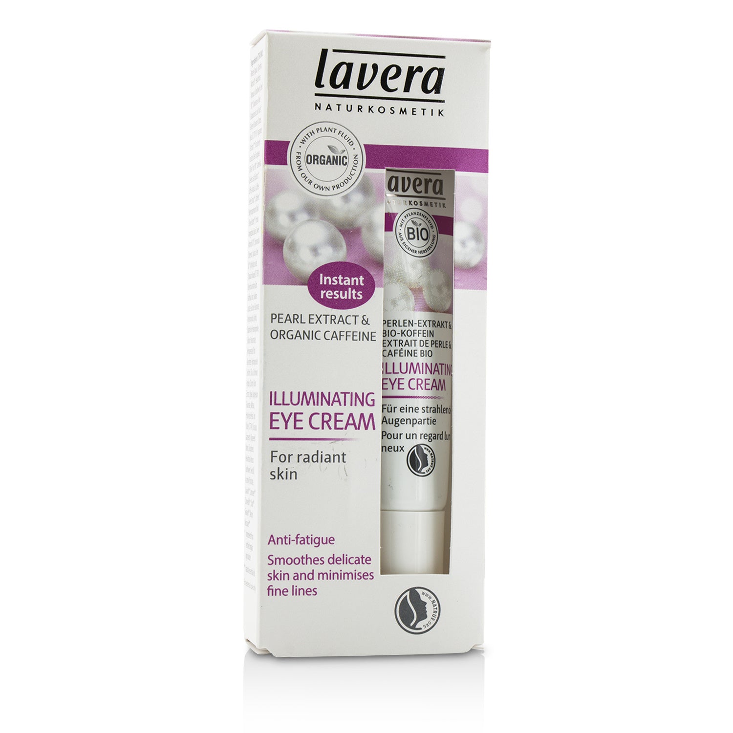 LAVERA - Organic Pearl Extract & Caffeine Illuminating Eye Cream 61709/106542 15ml/0.5oz