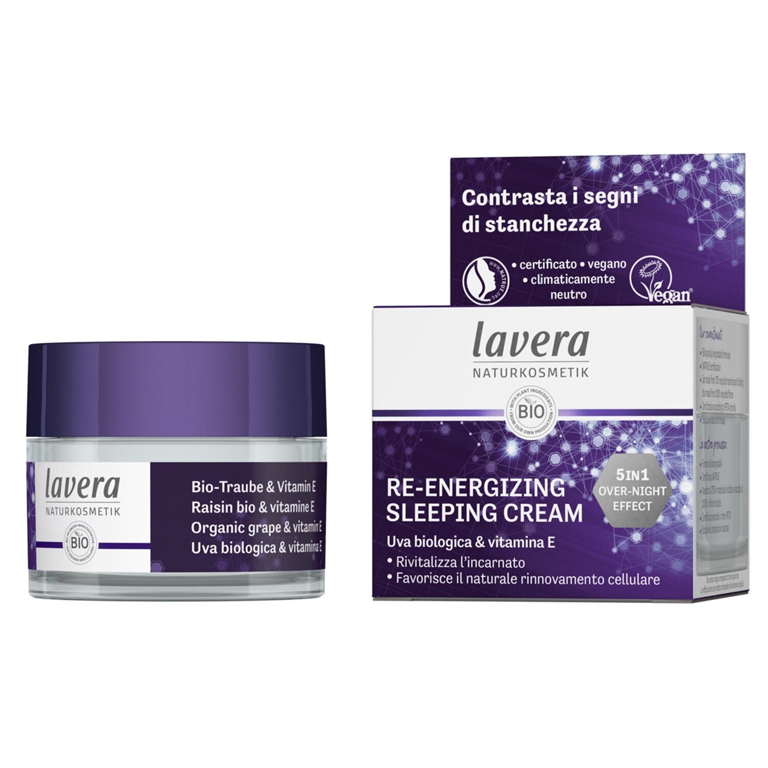 LAVERA - Re-Energizing Sleeping Cream 61887/106955 50ml/1.6oz