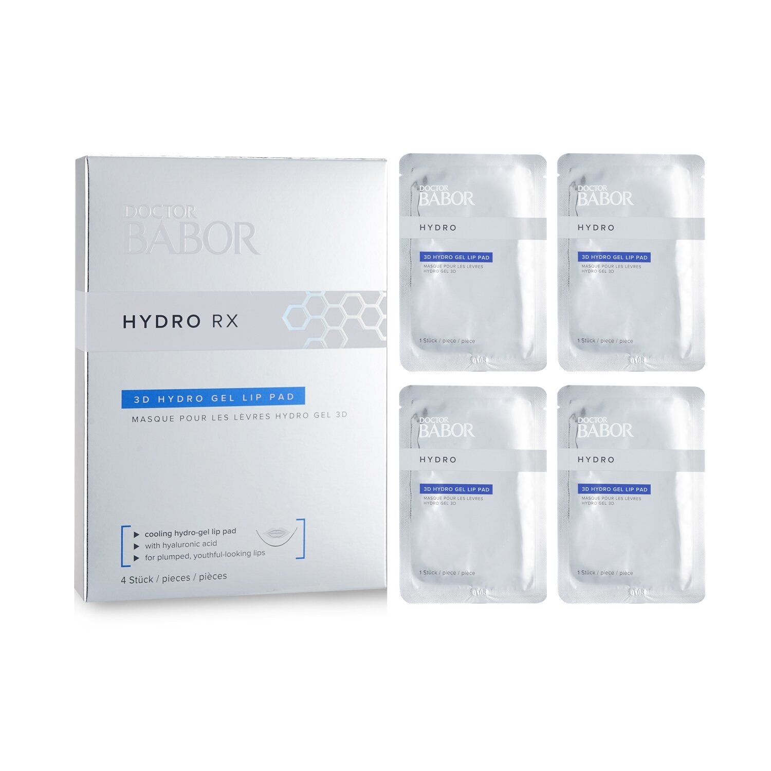 BABOR - Doctor Babor Hydro Rx 3D Hydro Gel Lip Pad 468553 / 330844 4pcs