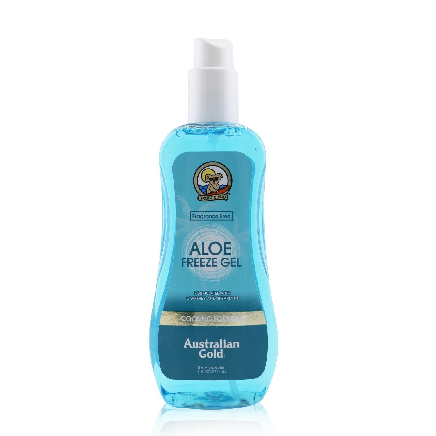 AUSTRALIAN GOLD - Aloe Freeze Spray Gel with Comfrey and Spearmint Extracts A70012 237ml/8oz