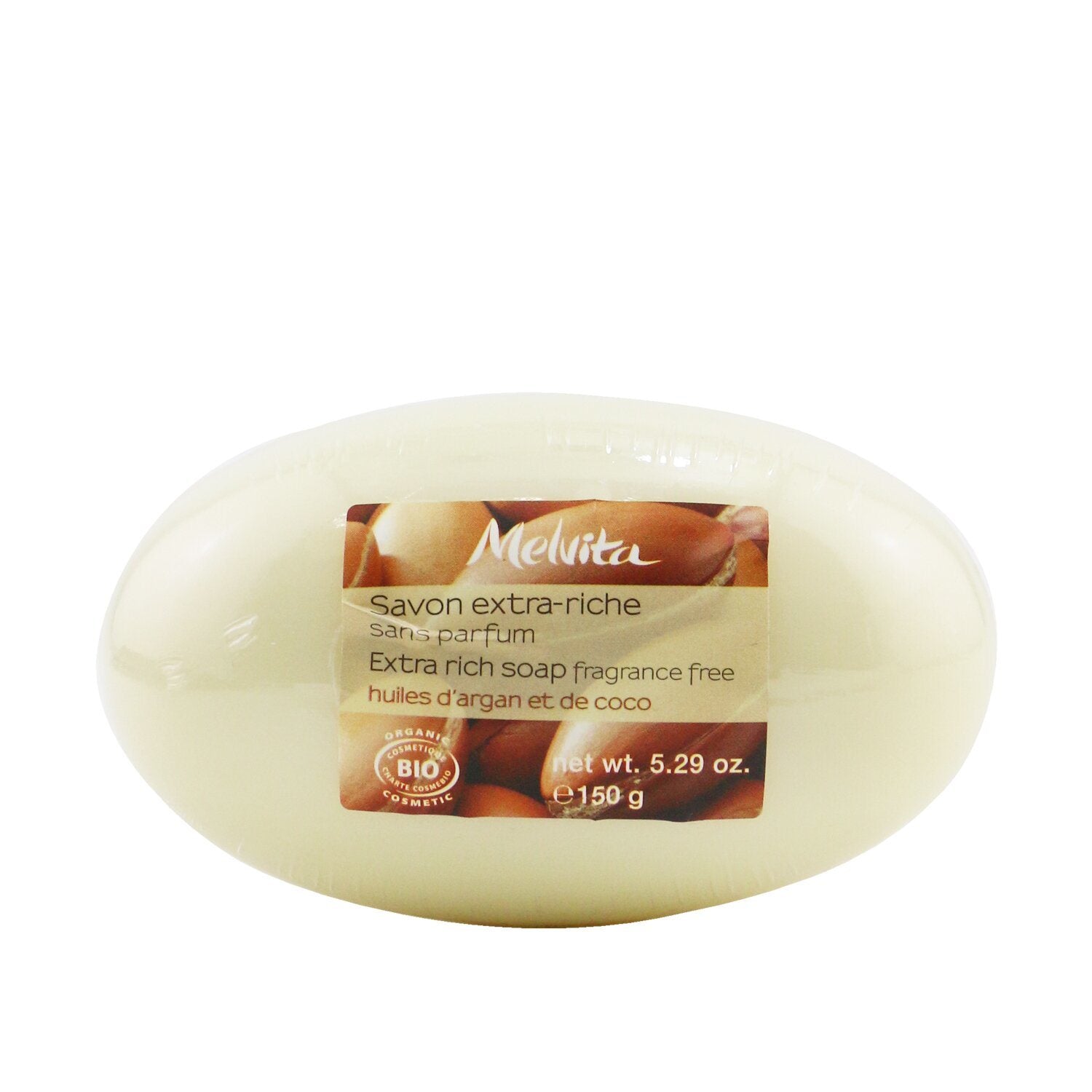 MELVITA - Extra Rich Soap With Argan Oil - Fragrance Free 8B6300 / 017262 150ml/5.29oz