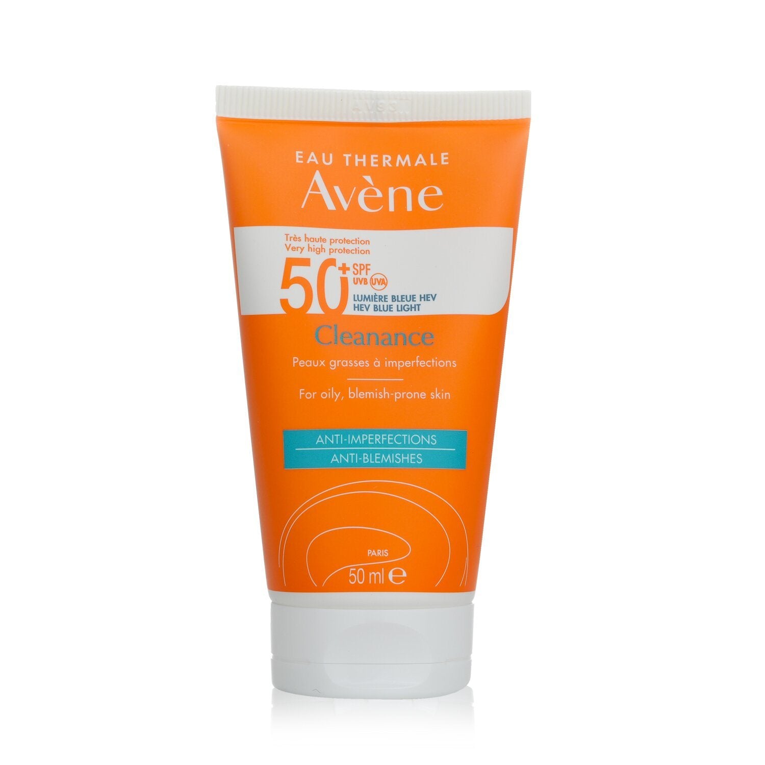 AVENE - Very High Protection Cleanance Solar SPF50+ - For Oily, Blemish-Prone Skin 149548 50ml/1.7oz