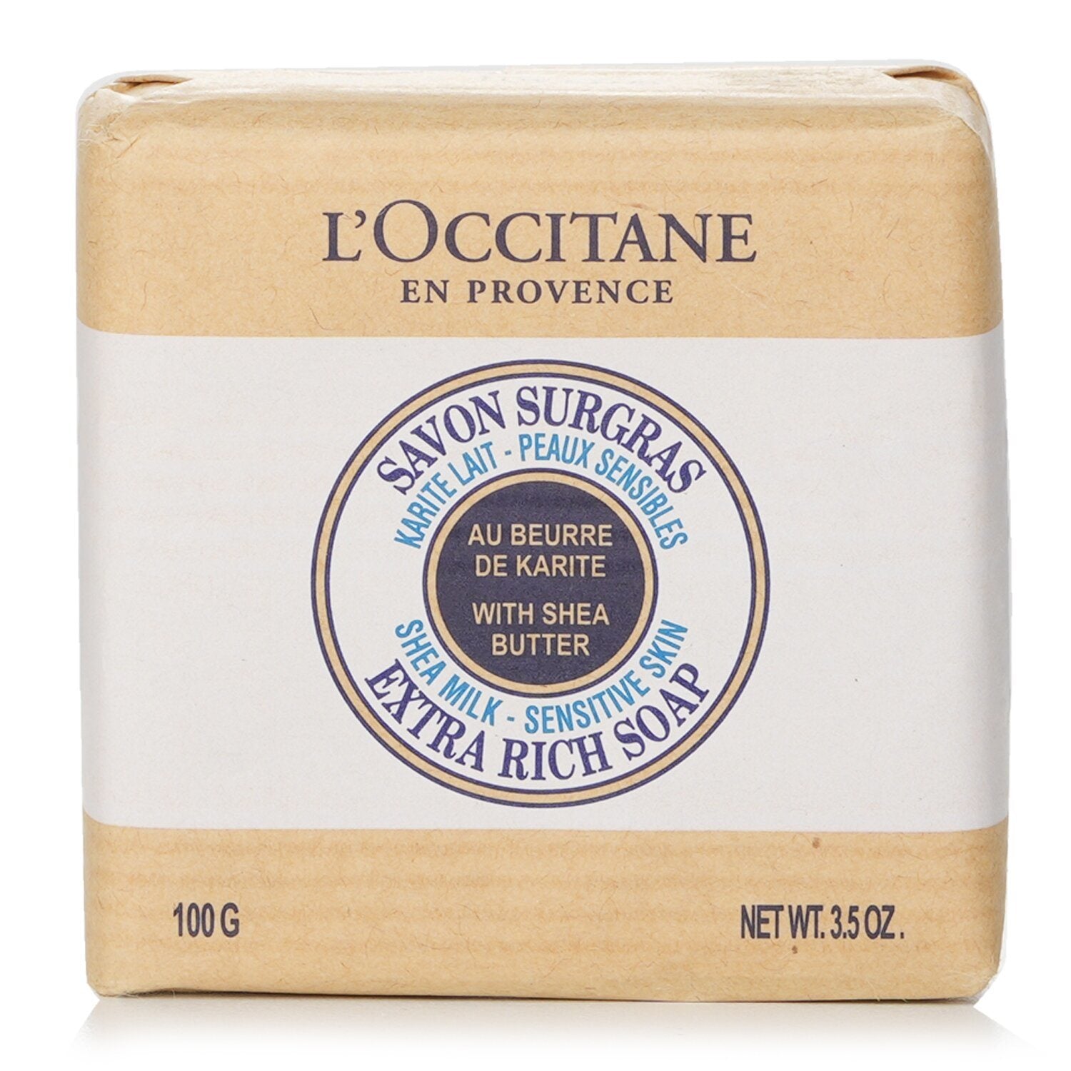 L'OCCITANE - Shea Butter Extra Gentle Soap - Milk 01SA100LT 100g/3.5oz