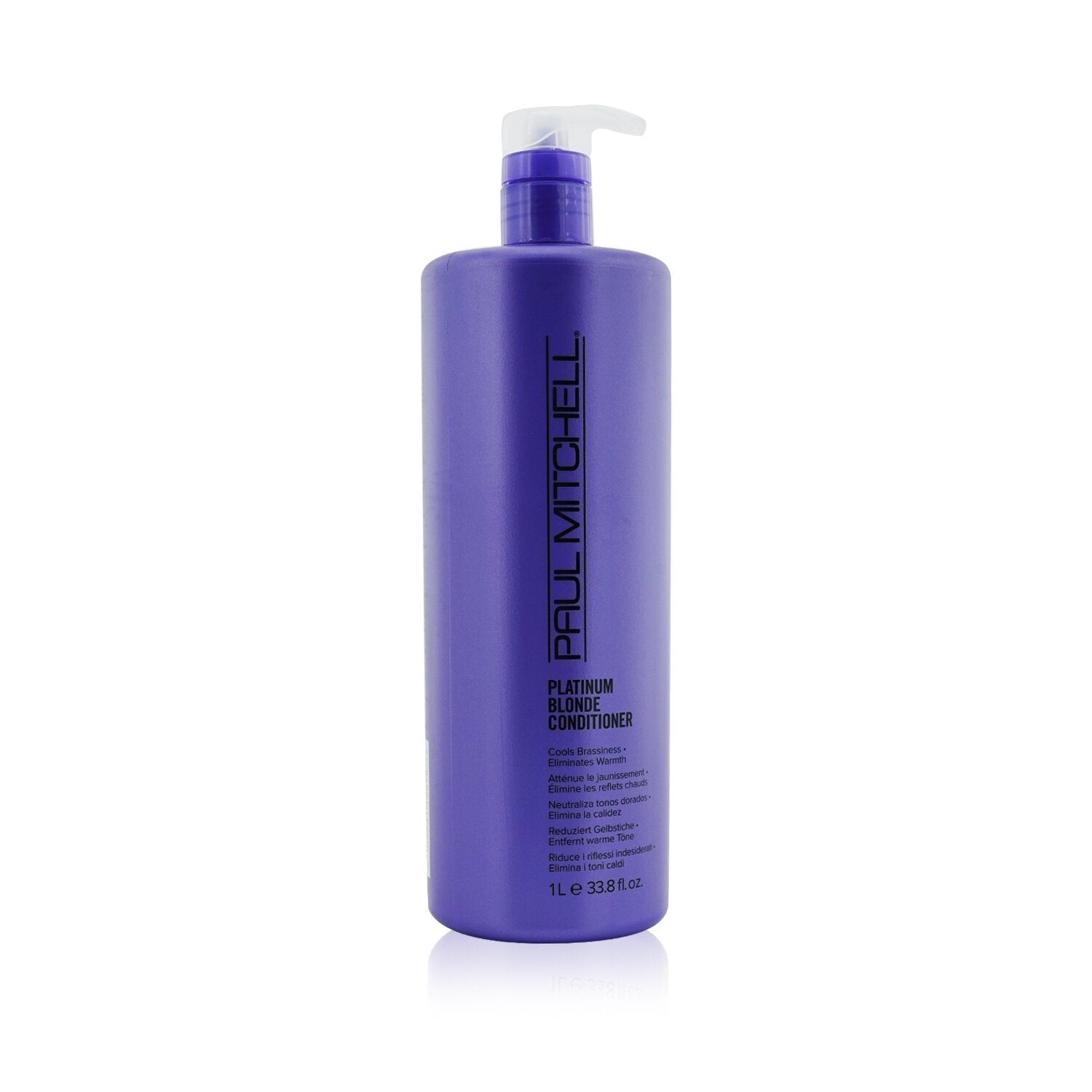 PAUL MITCHELL - Platinum Blonde Conditioner (Cools Brassiness - Eliminates Warmth) 129198 1000ml/33.8oz