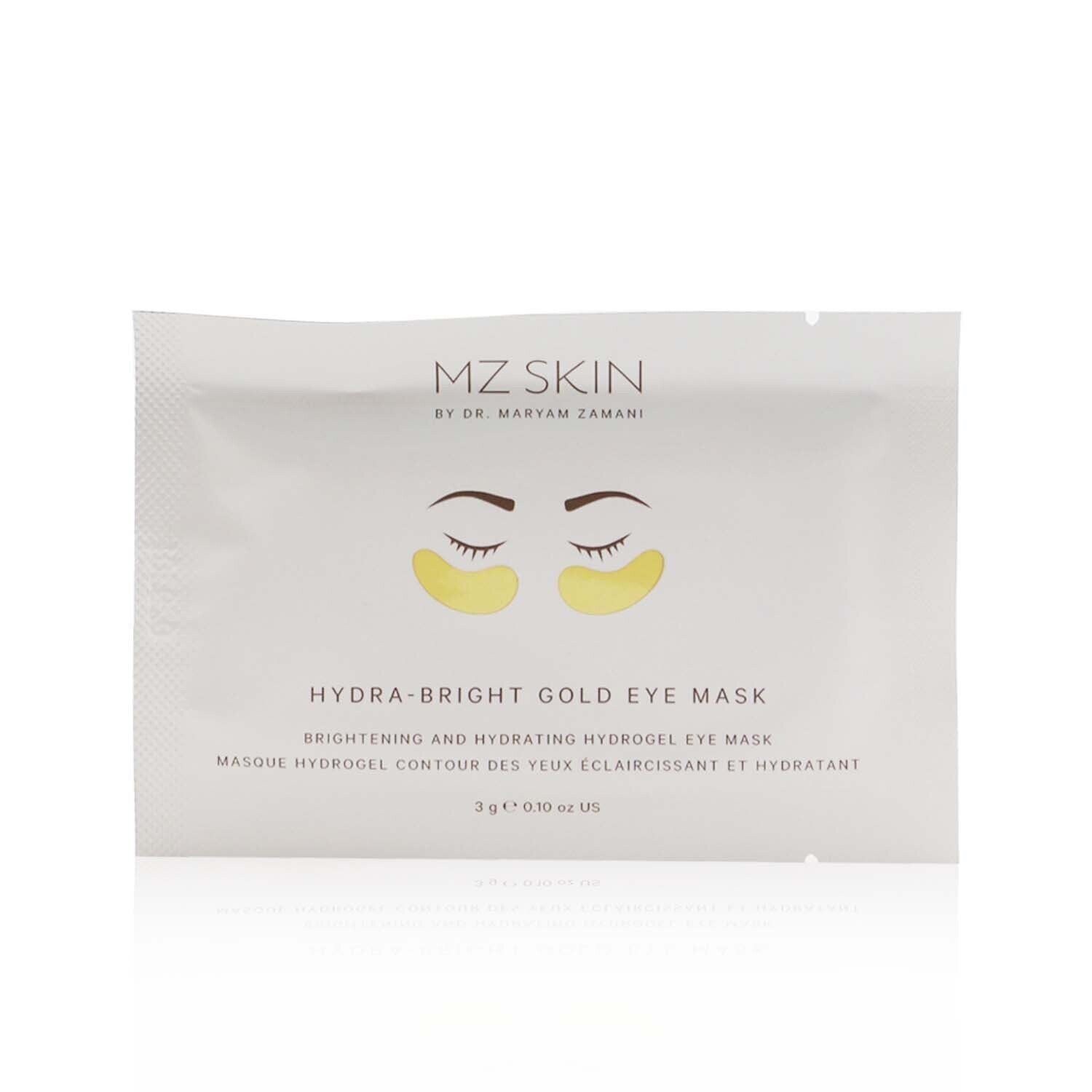 MZ SKIN - Hydra-Bright Gold Eye Mask 180737 / 300078 5x 3g/0.1oz