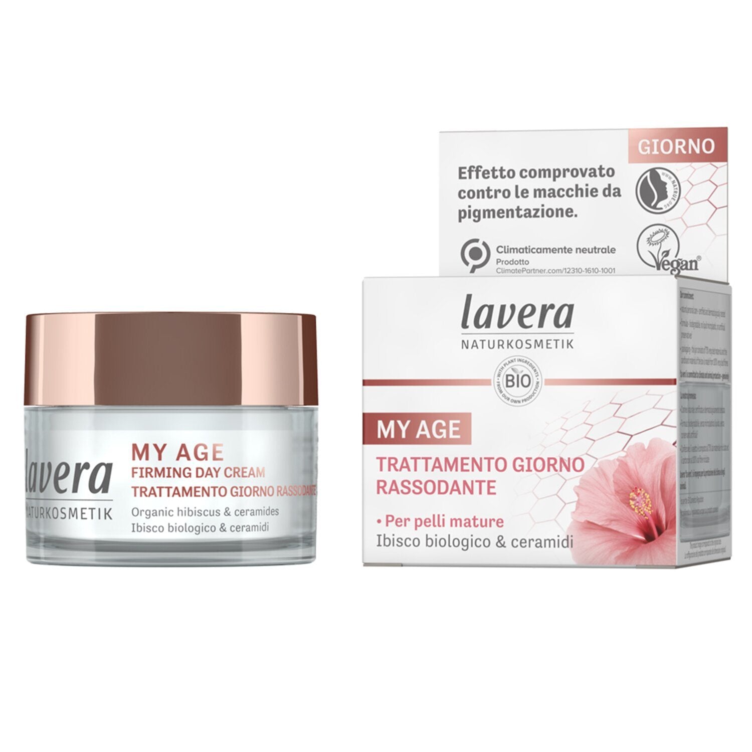 LAVERA - My Age Firming Day Cream With Organic Hibiscus & Ceramides - For Mature Skin 110657/635511 50ml/1.7oz