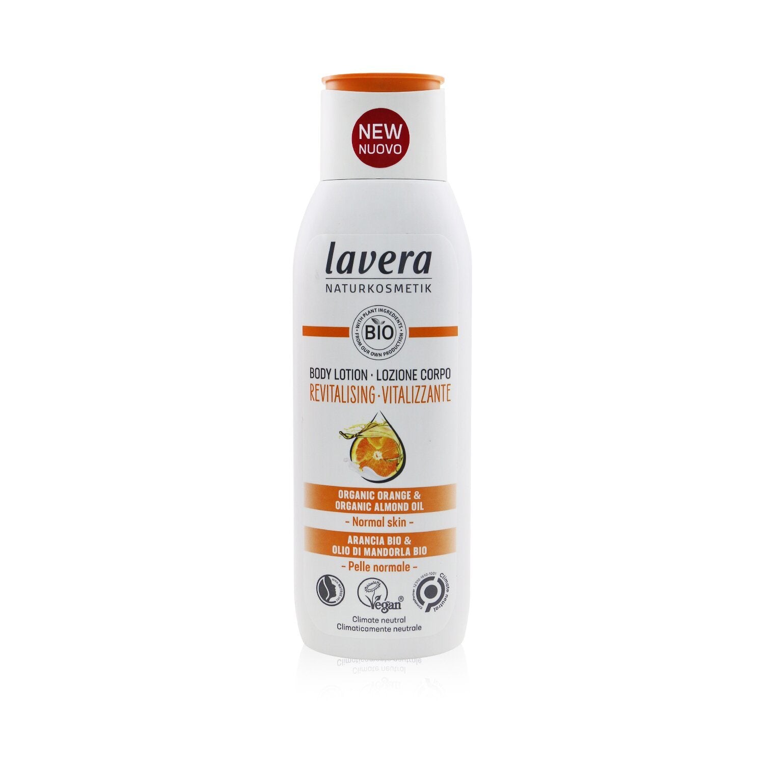 LAVERA - Body Lotion (Revitalising) - With Organic Orange & Organic Almond Oil - For Normal Skin 110935/637669 200ml/7oz