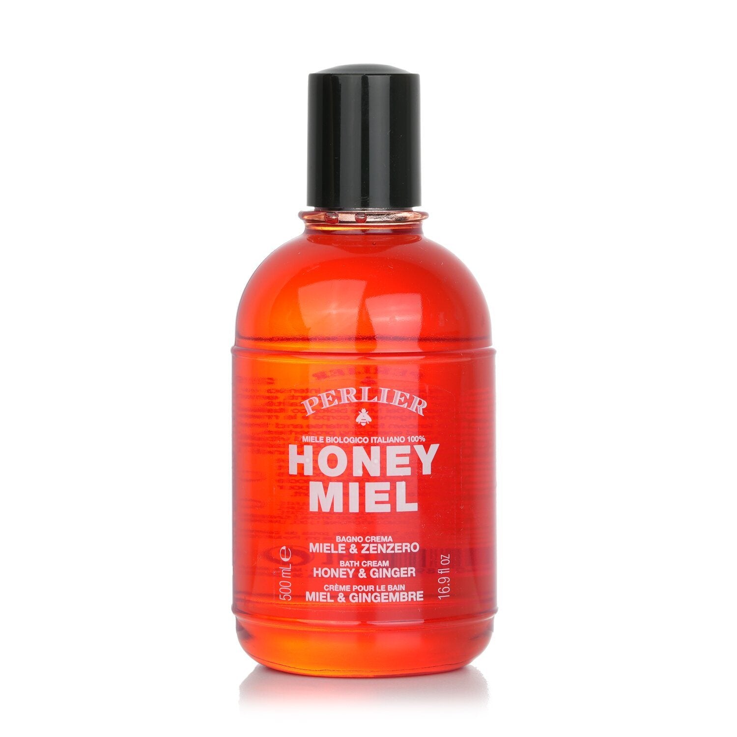 PERLIER - Honey Miel Honey & Ginger Bath Cream 889274 500ml/16.9oz