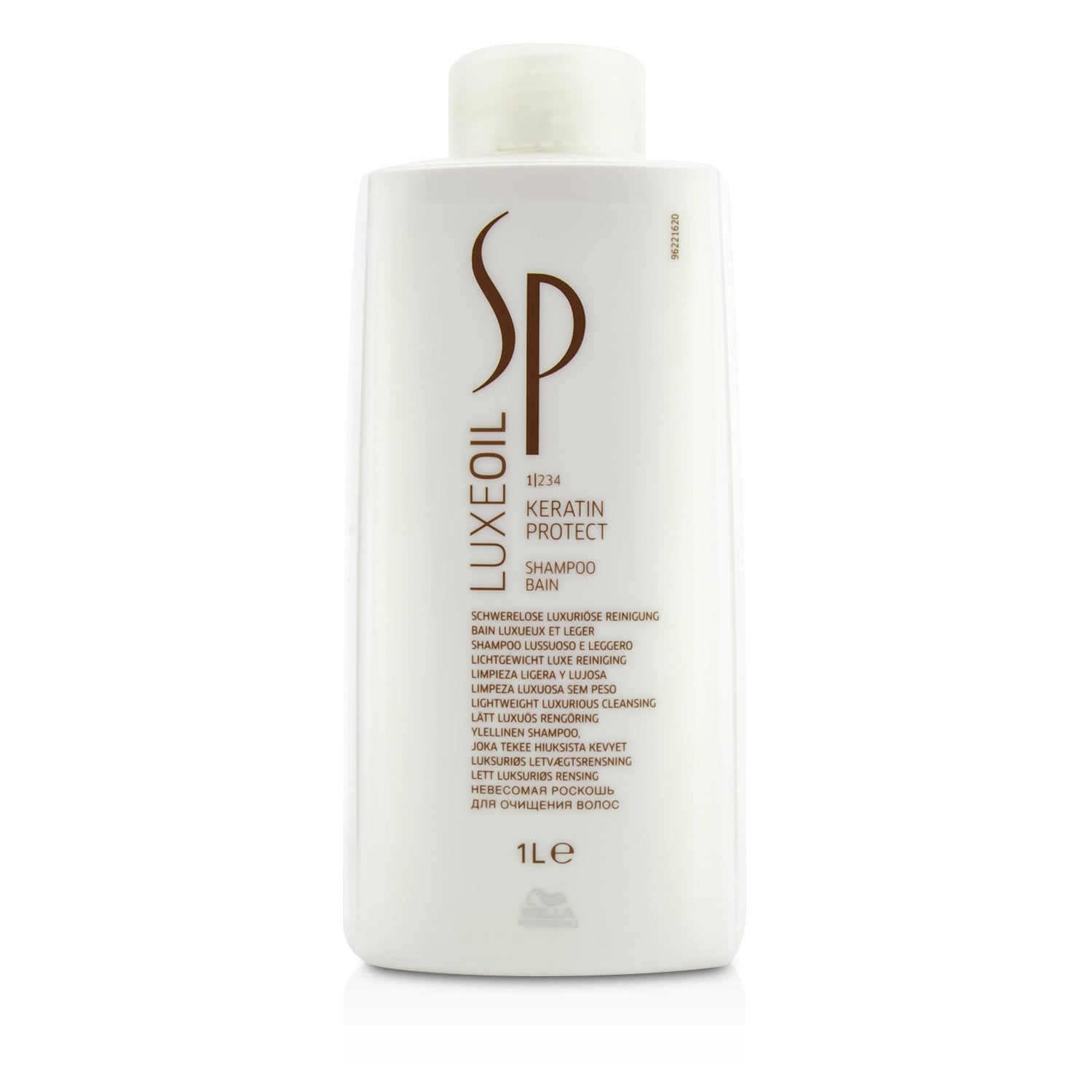 WELLA - SP Luxe Oil Keratin Protect Shampoo (Lightweight Luxurious Cleansing) 1000ml/33.8oz