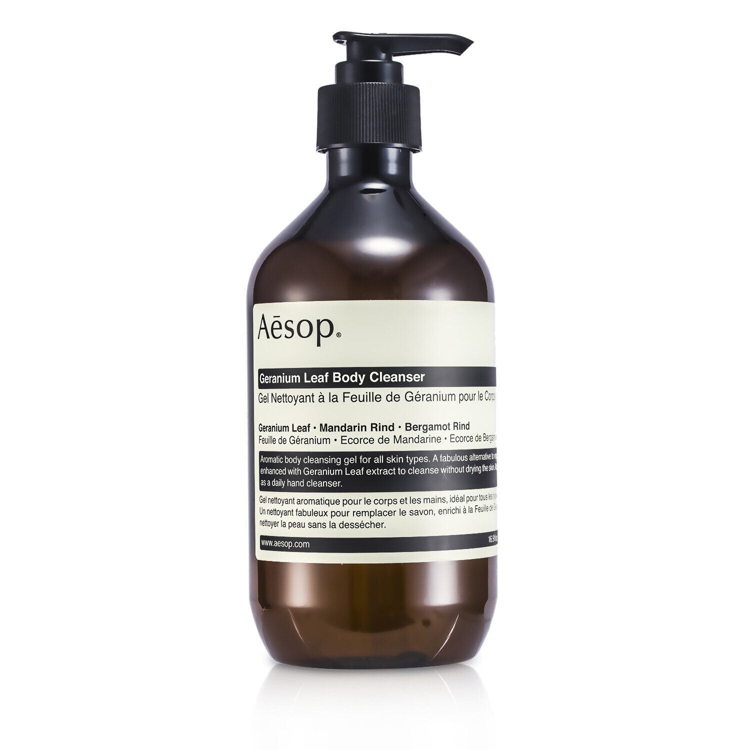 AESOP - Geranium Leaf Body Cleanser 00797/B500BT11RF 500ml/17.99oz