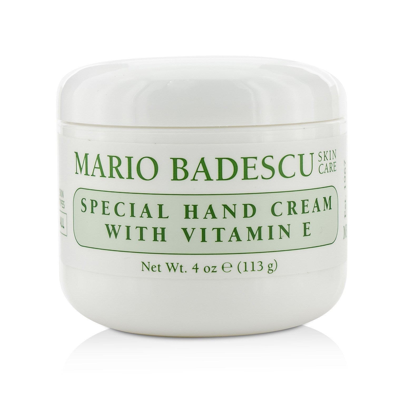 MARIO BADESCU - Special Hand Cream with Vitamin E - For All Skin Types 10024 113g/4oz