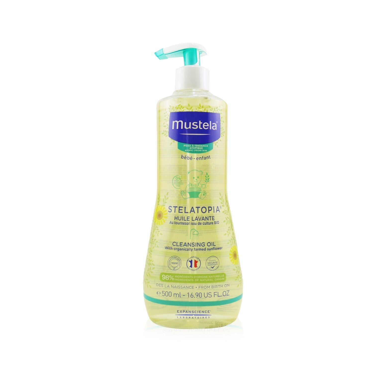 MUSTELA - Stelatopia Cleansing Oil 5034306 500ml/16.9oz