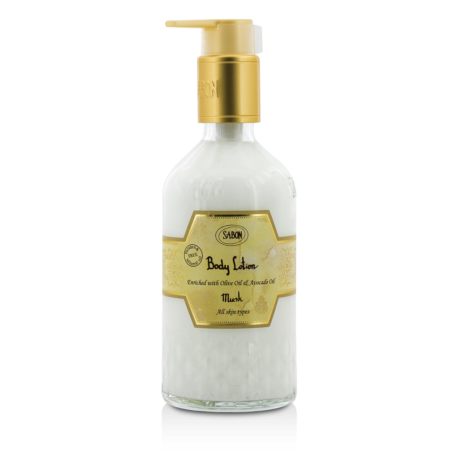 SABON - Body Lotion - Musk (With Pump) 34480  200ml/7oz