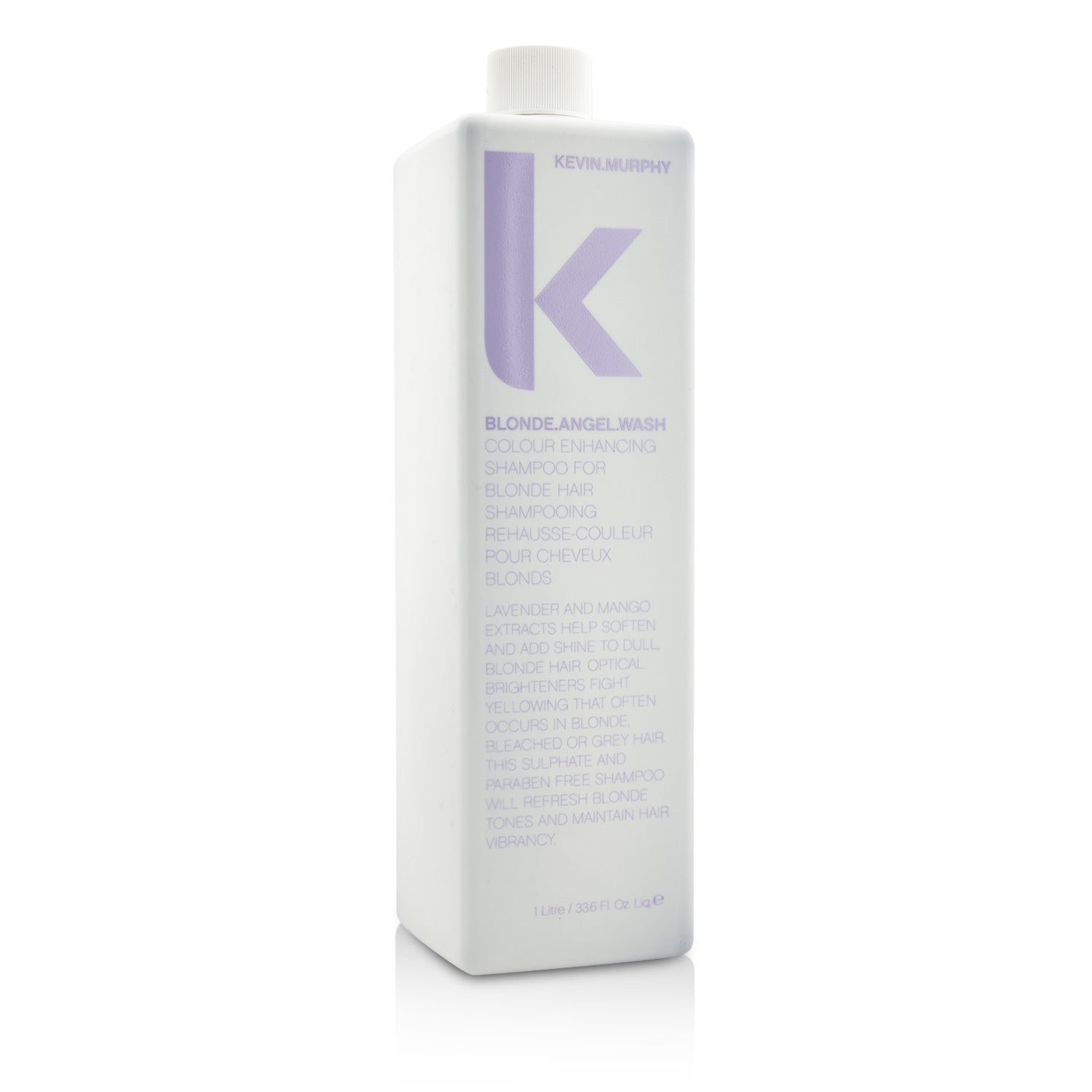 KEVIN.MURPHY - Blonde.Angel.Wash (Colour Enhancing Shampoo - For Blonde Hair)    KMU500 1000ml/33.8oz