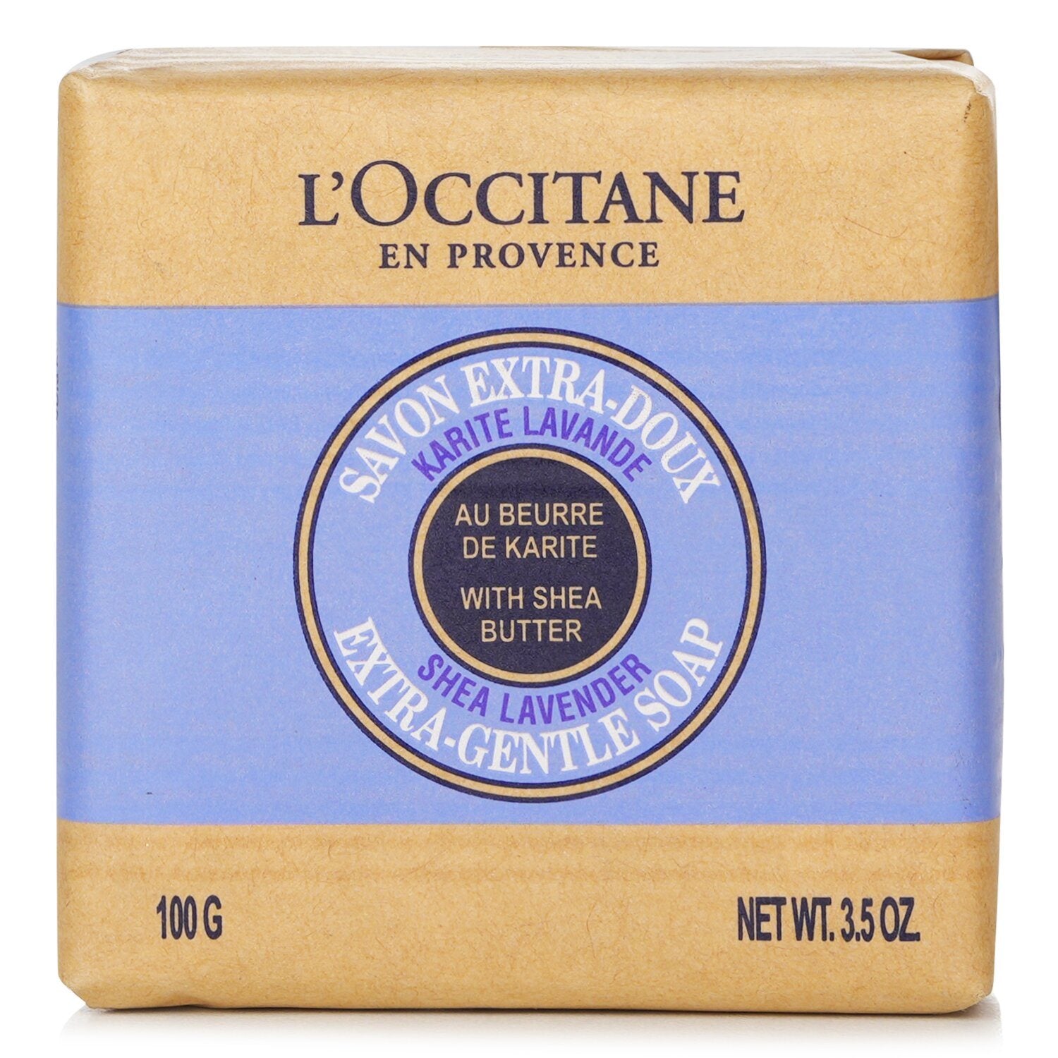 L'OCCITANE - Shea Butter Extra Gentle Soap - Lavender 01SA100LV 100g/3.5oz